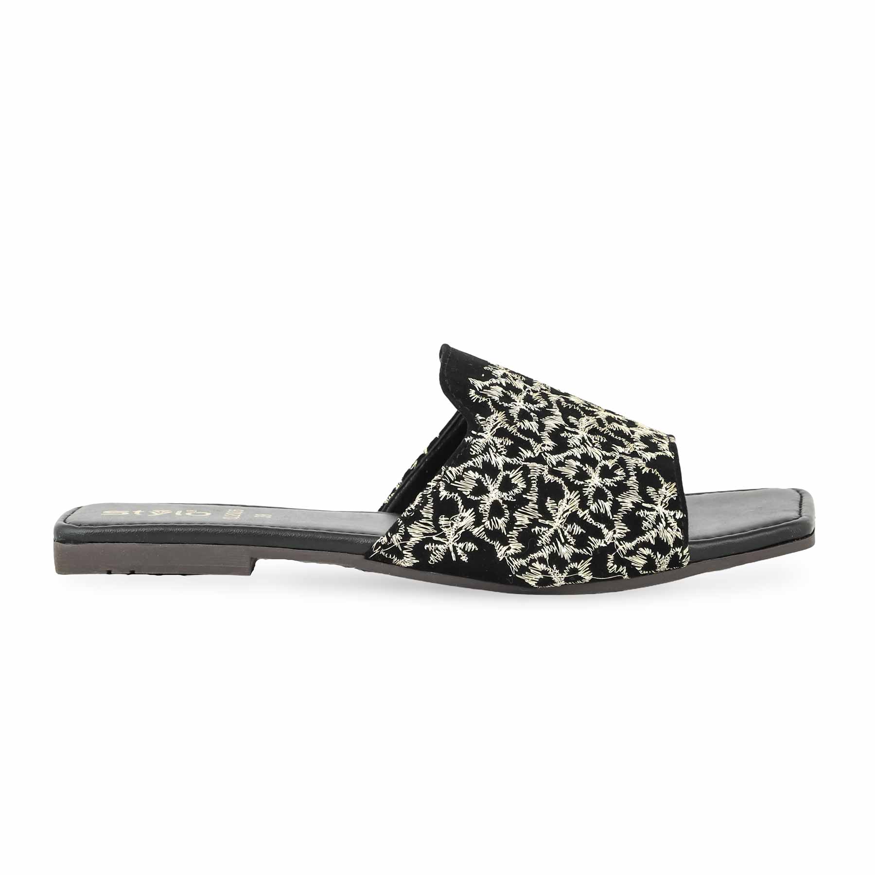 Black Casual Slipper CL2005 - Image 2