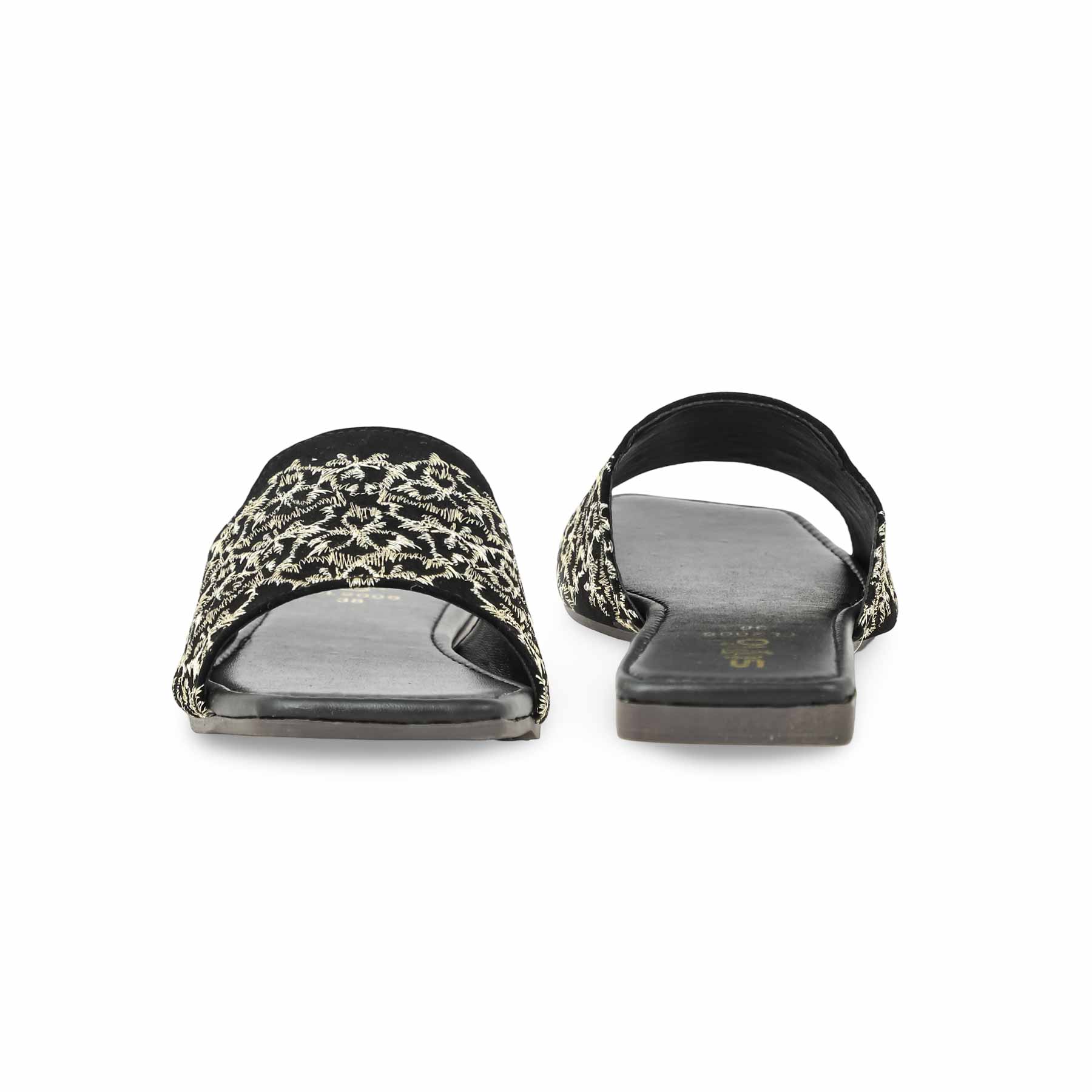 Black Casual Slipper CL2005 - Image 4