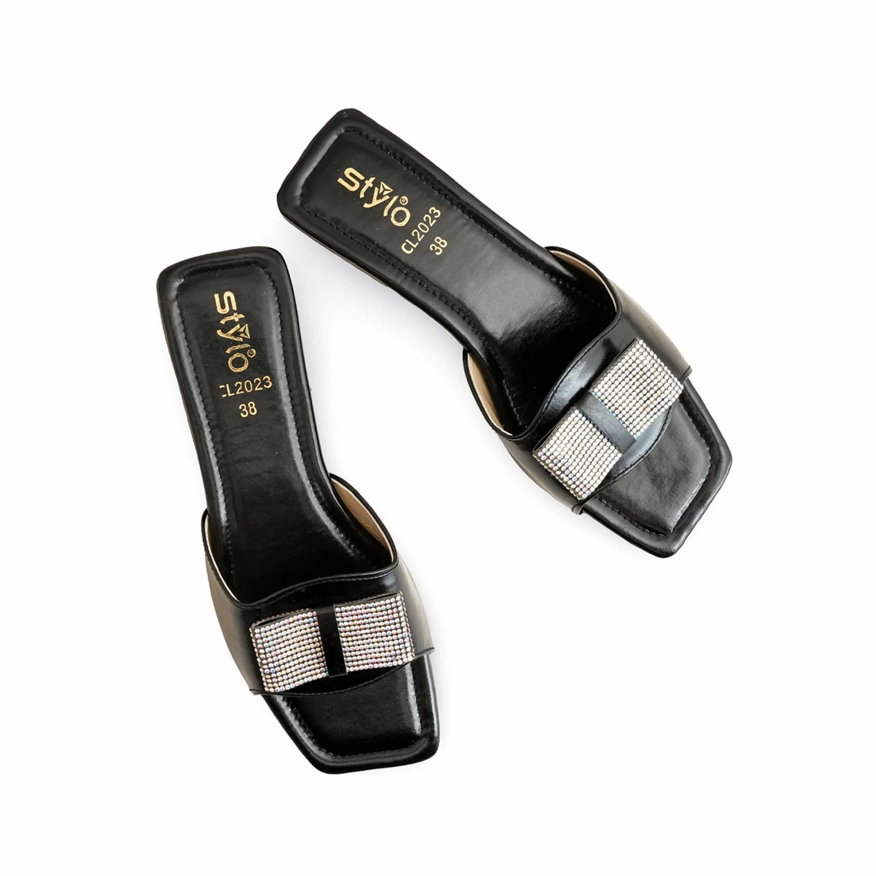 Black Casual Slipper CL2023 - Image 5