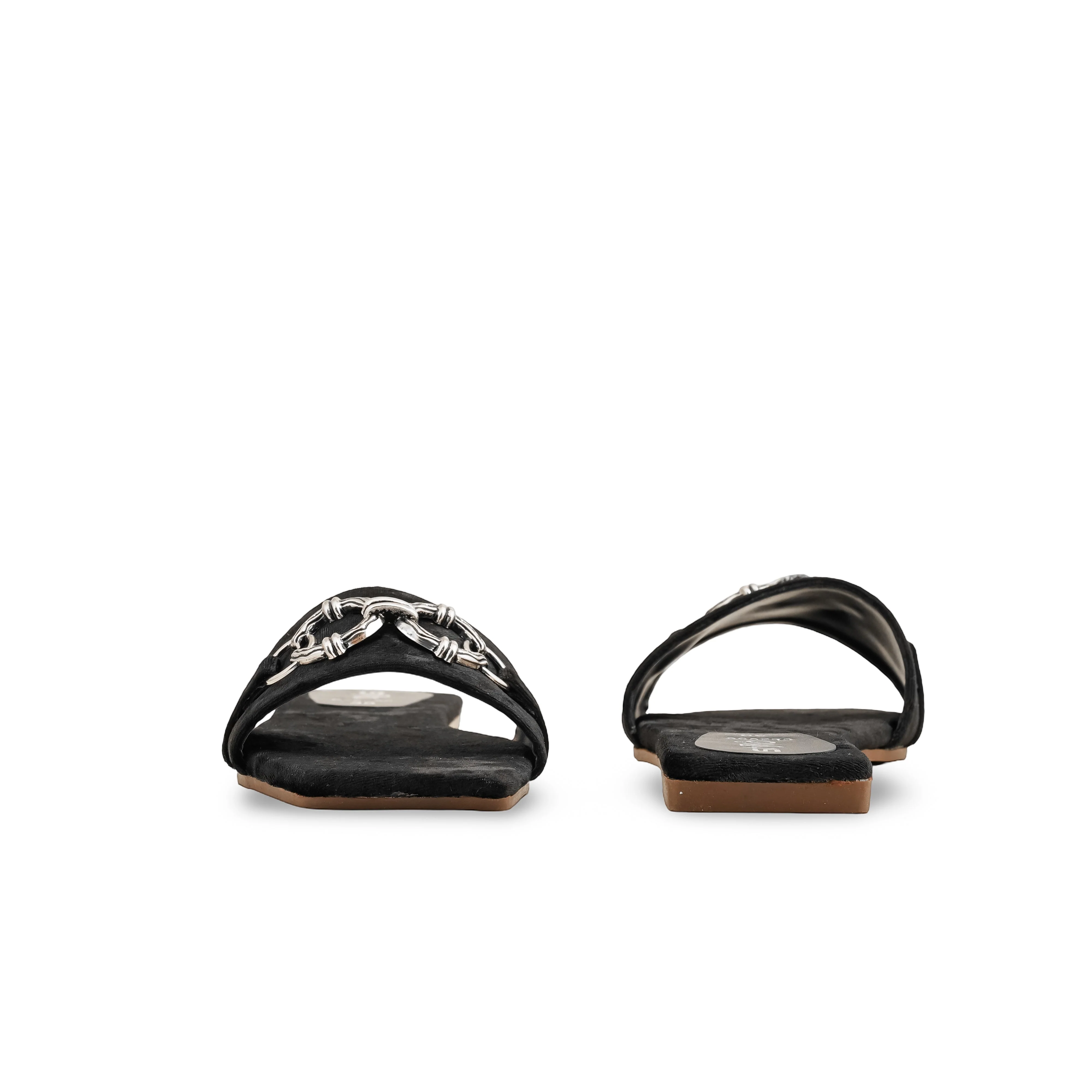 Black Casual Slipper CL2058 - Image 4