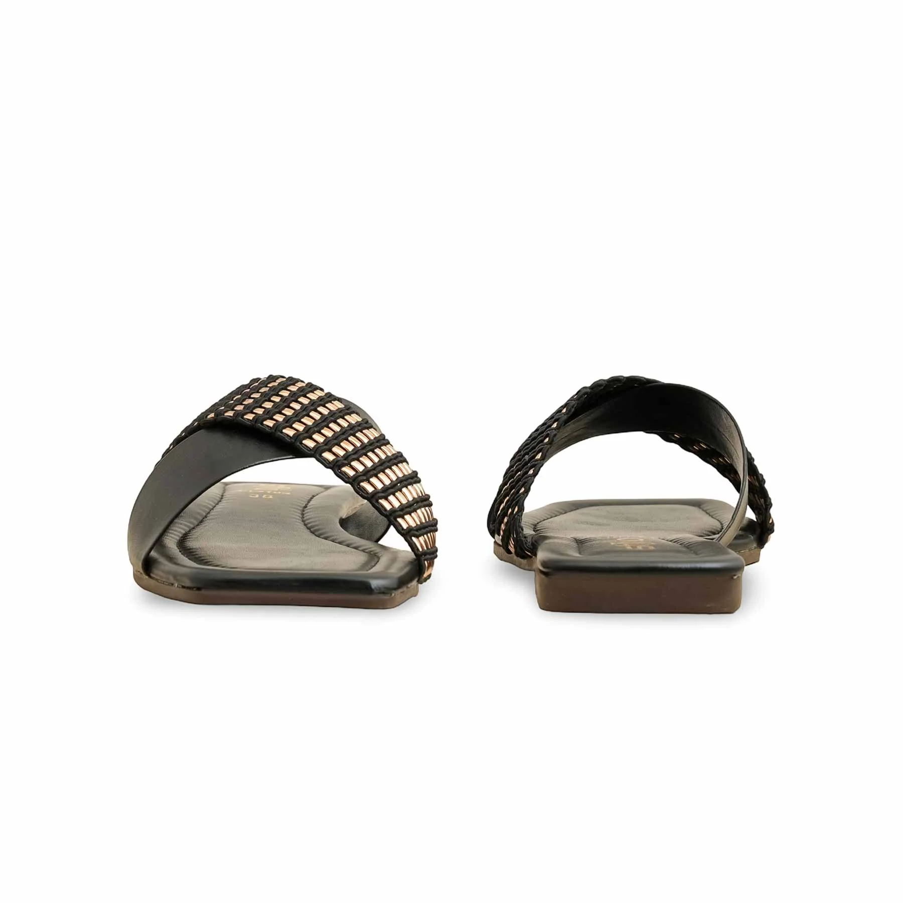 Black Casual Slipper CL2103 - Image 4