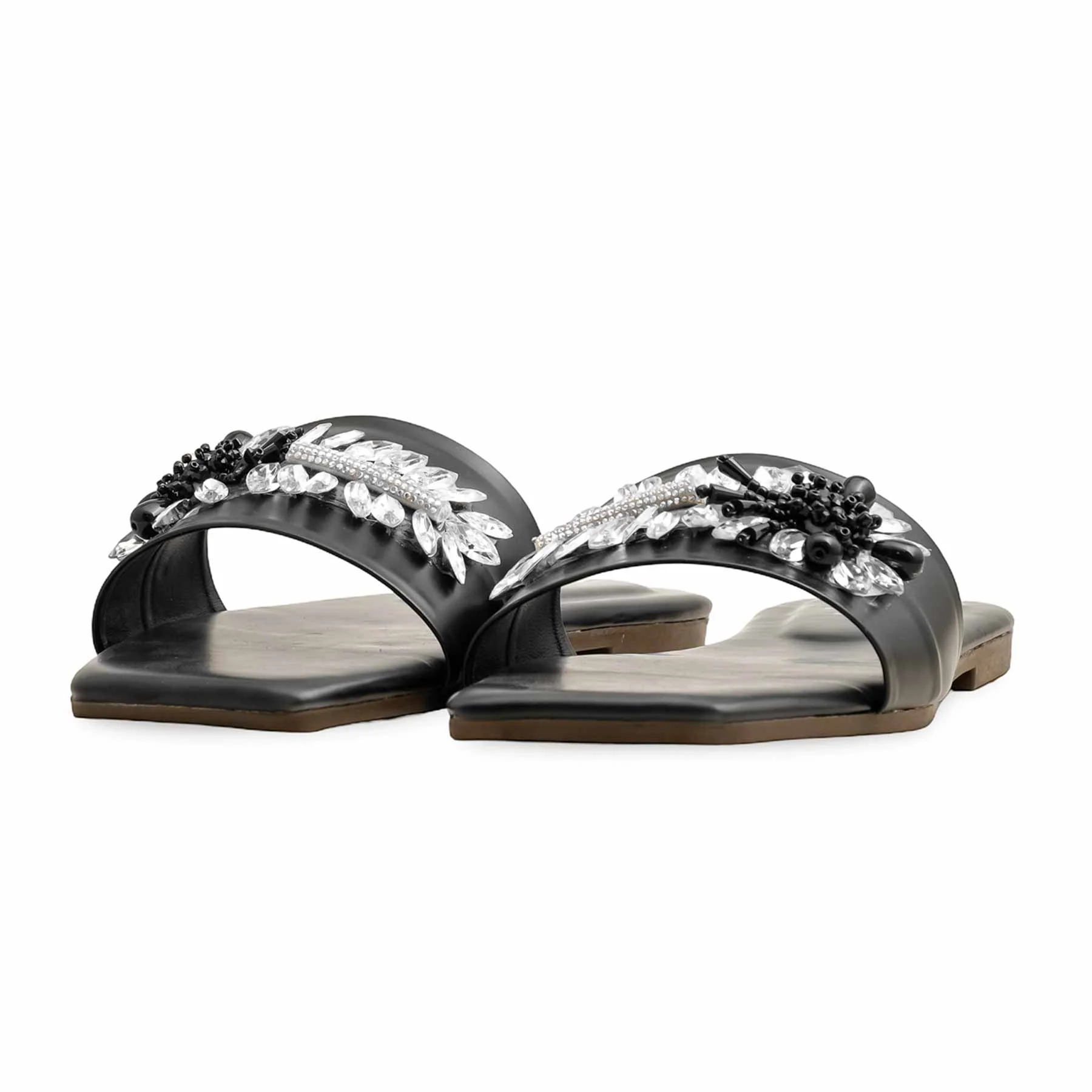 Black Casual Slipper CL2112 - Image 3