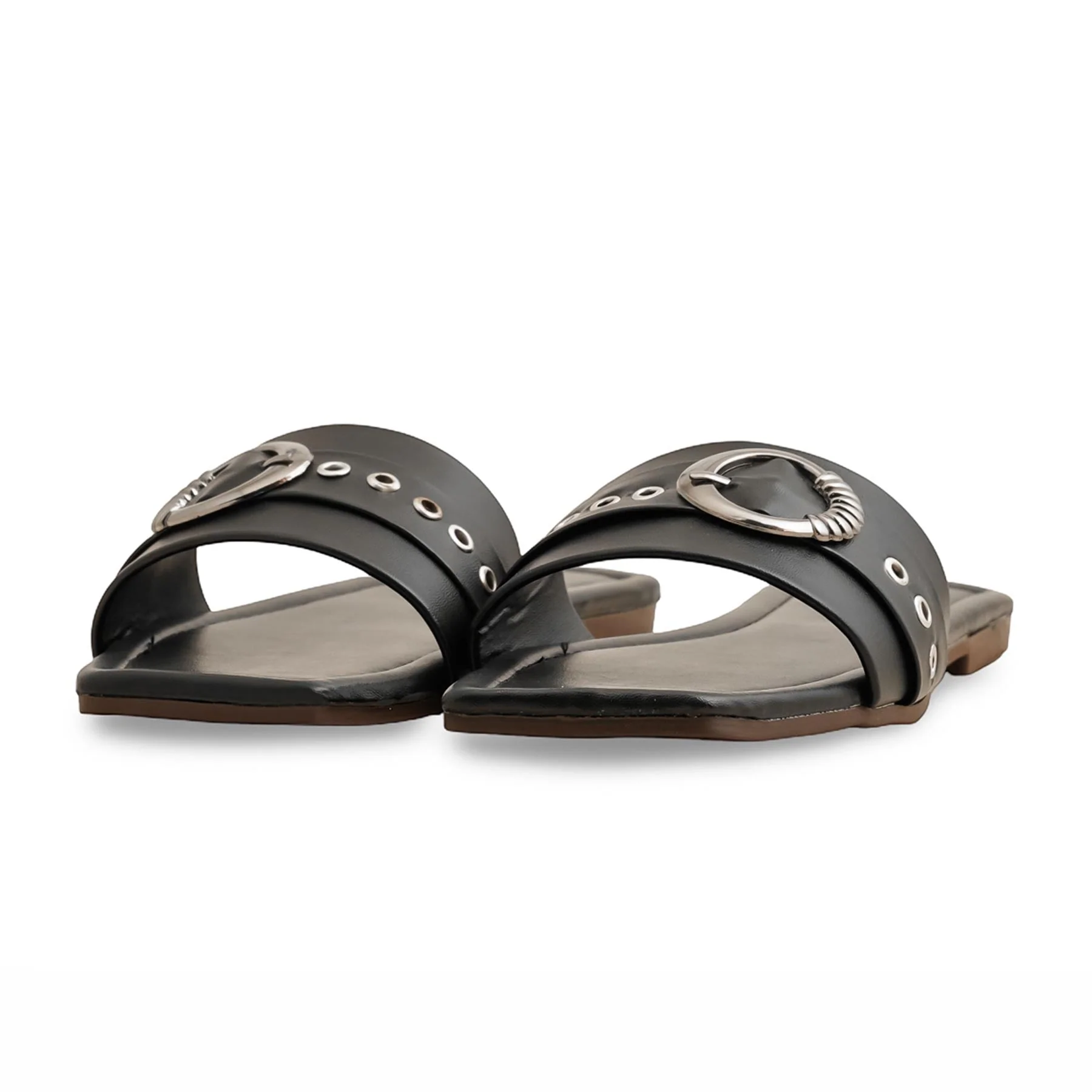 Black Casual Slipper CL2120 - Image 3