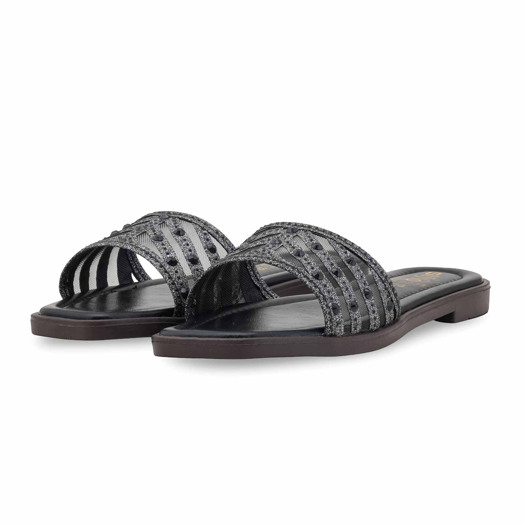 Black Casual Slipper CL2233 - Image 3