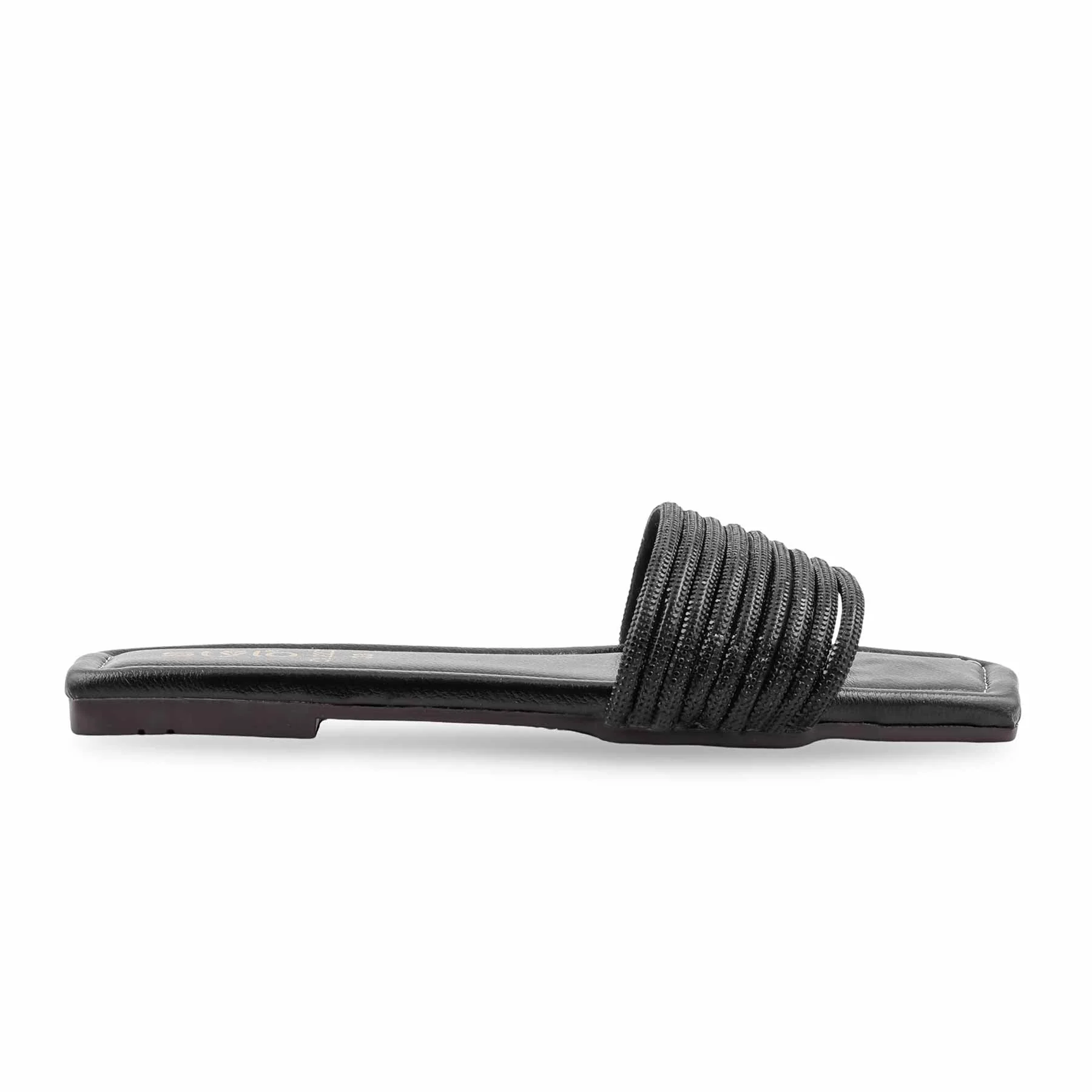 Black Casual Slipper For Women CL2229 - Image 2
