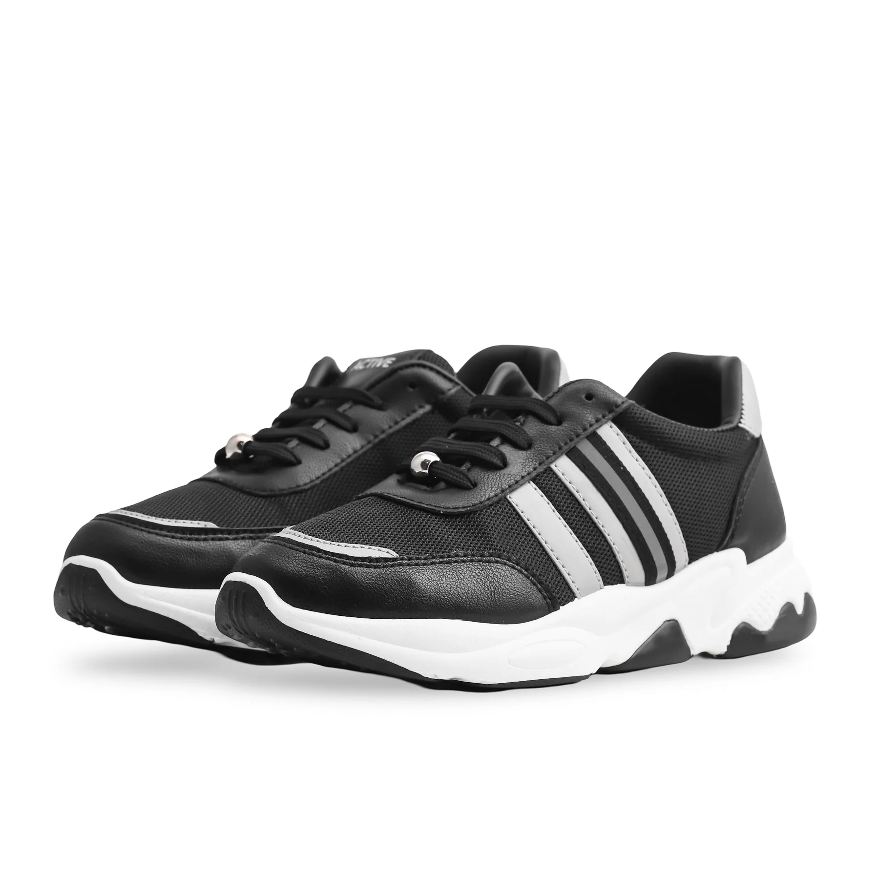 Black Casual Sneaker AT7328 - Image 3