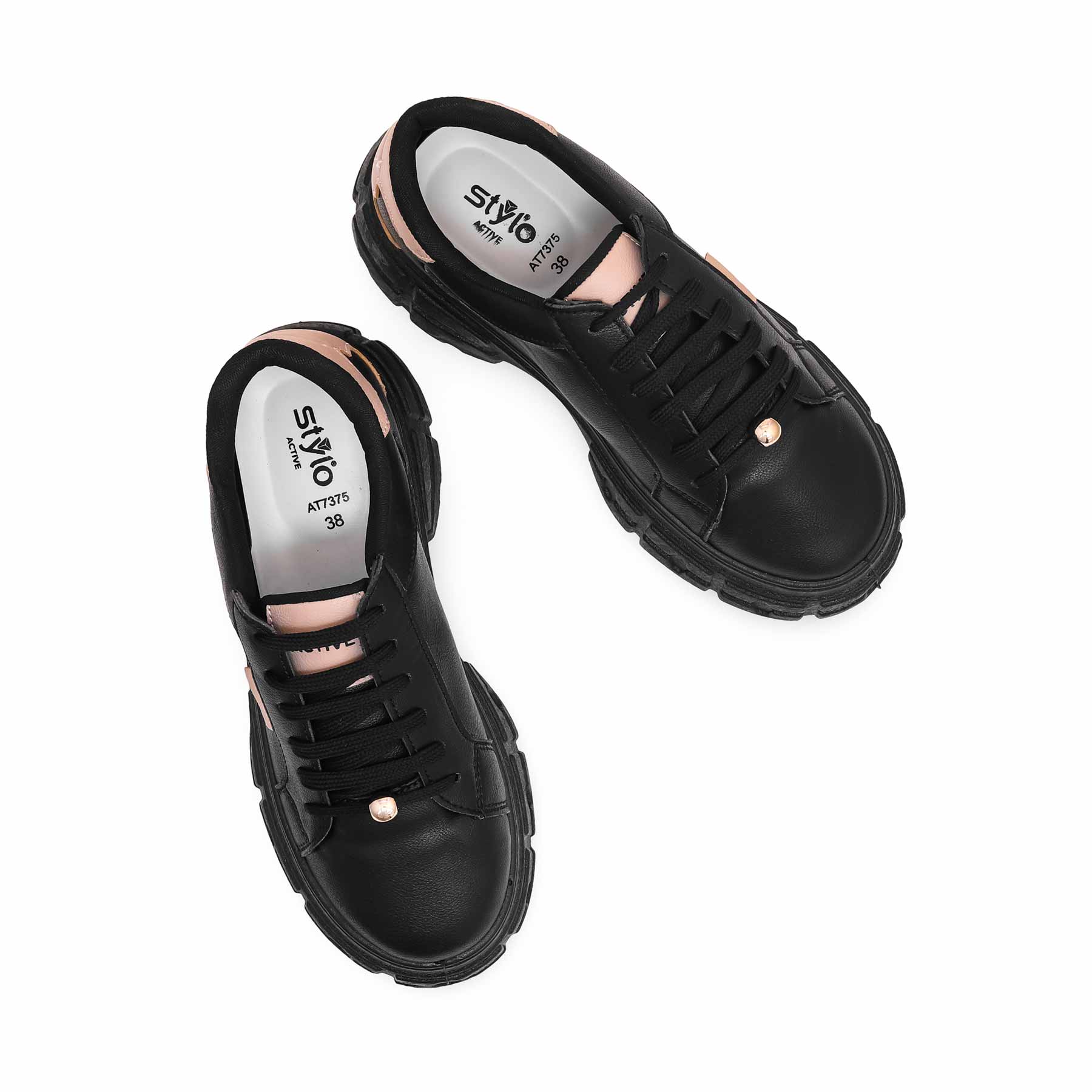 Black Casual Sneaker AT7375 - Image 4