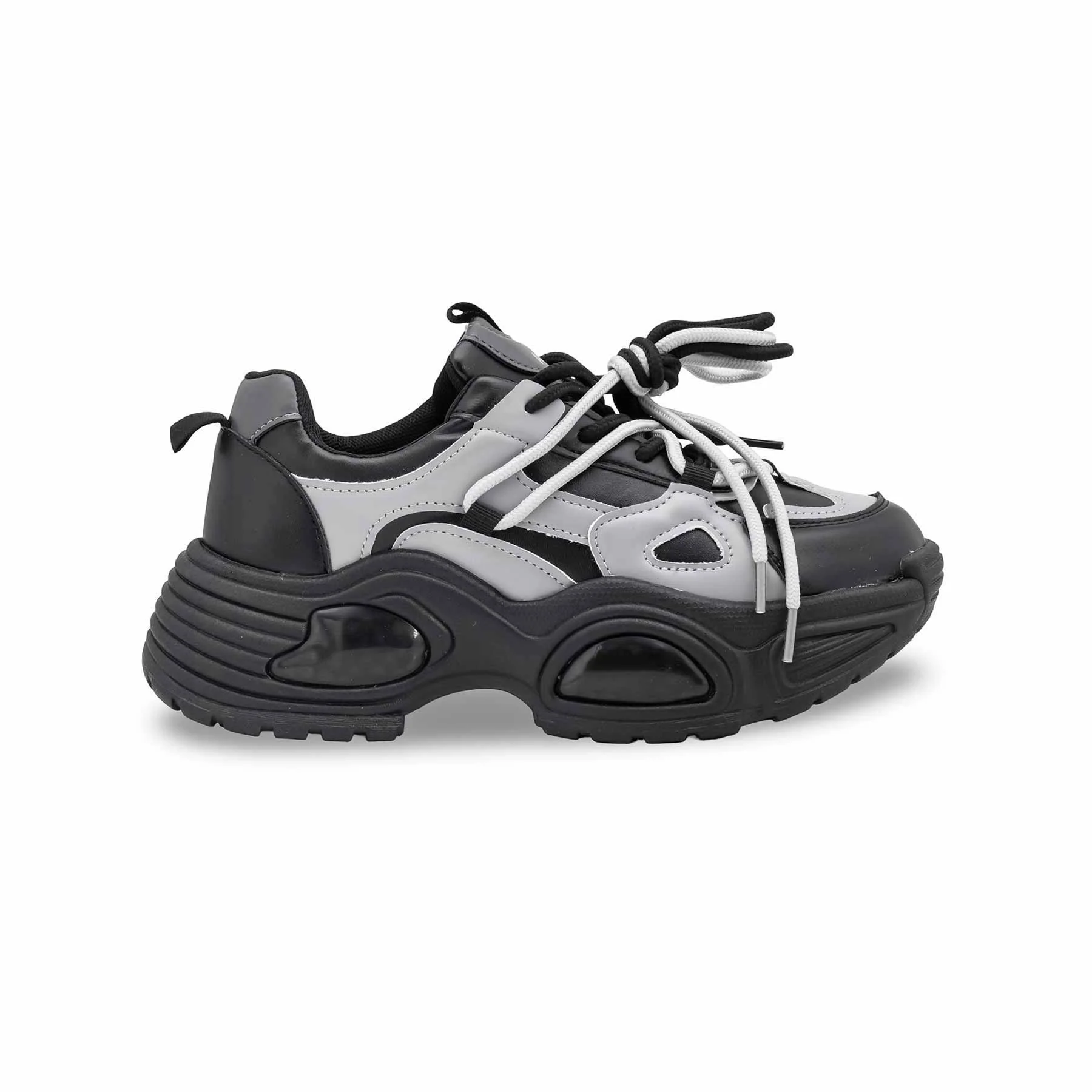 Black Casual Sneaker AT7474 - Image 3