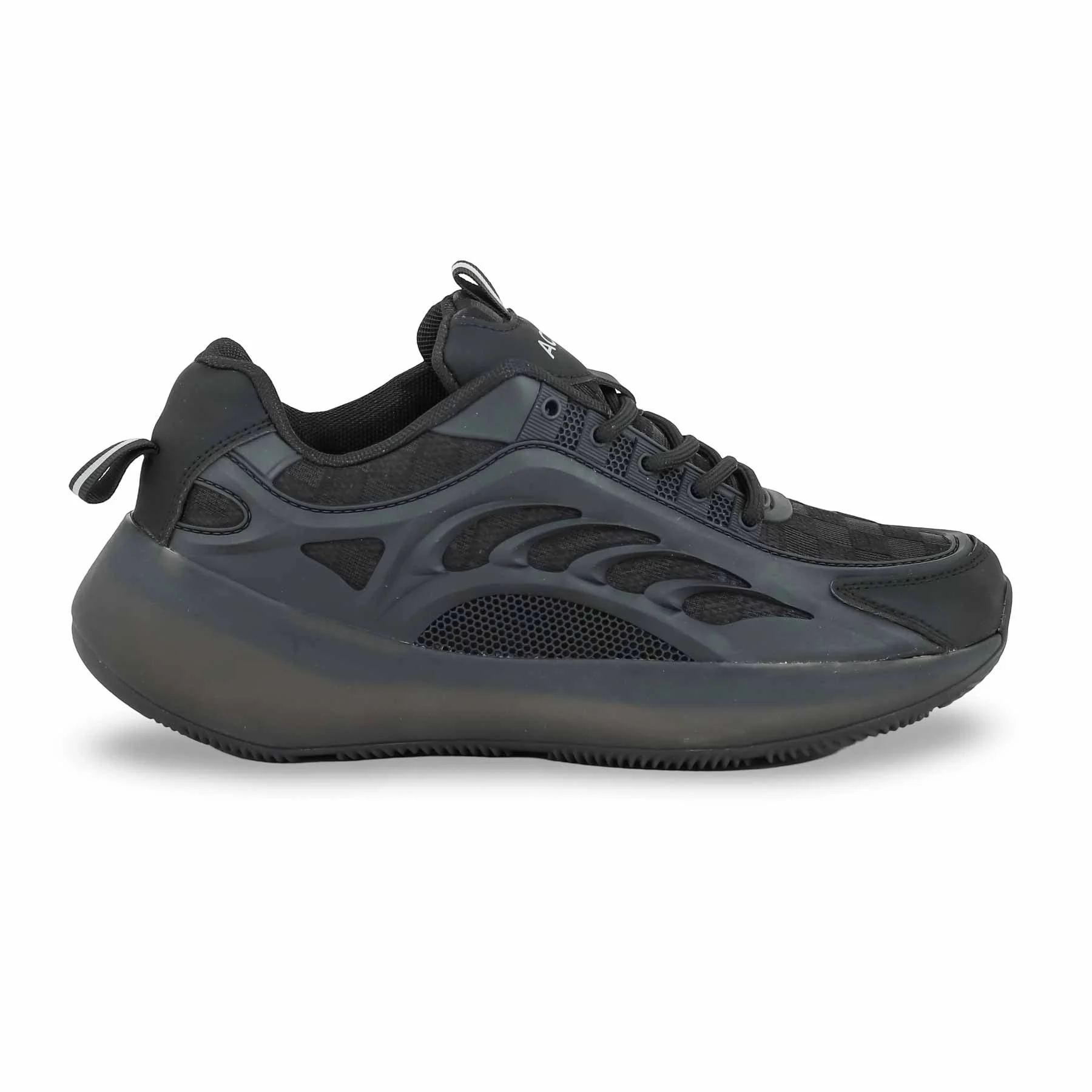Black Casual Sneaker For Ladies AT7349 - Image 2