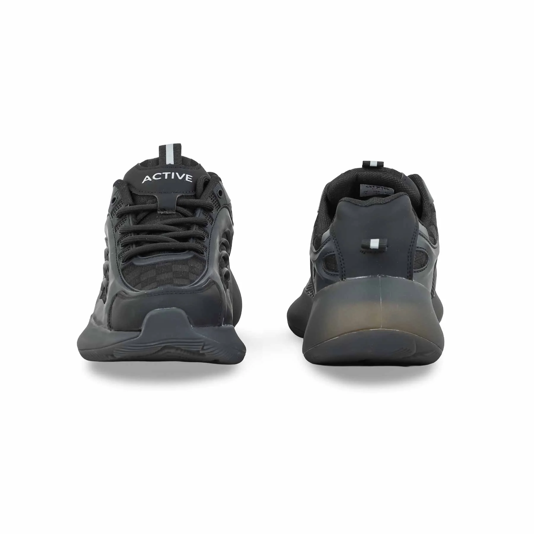 Black Casual Sneaker For Ladies AT7349 - Image 4