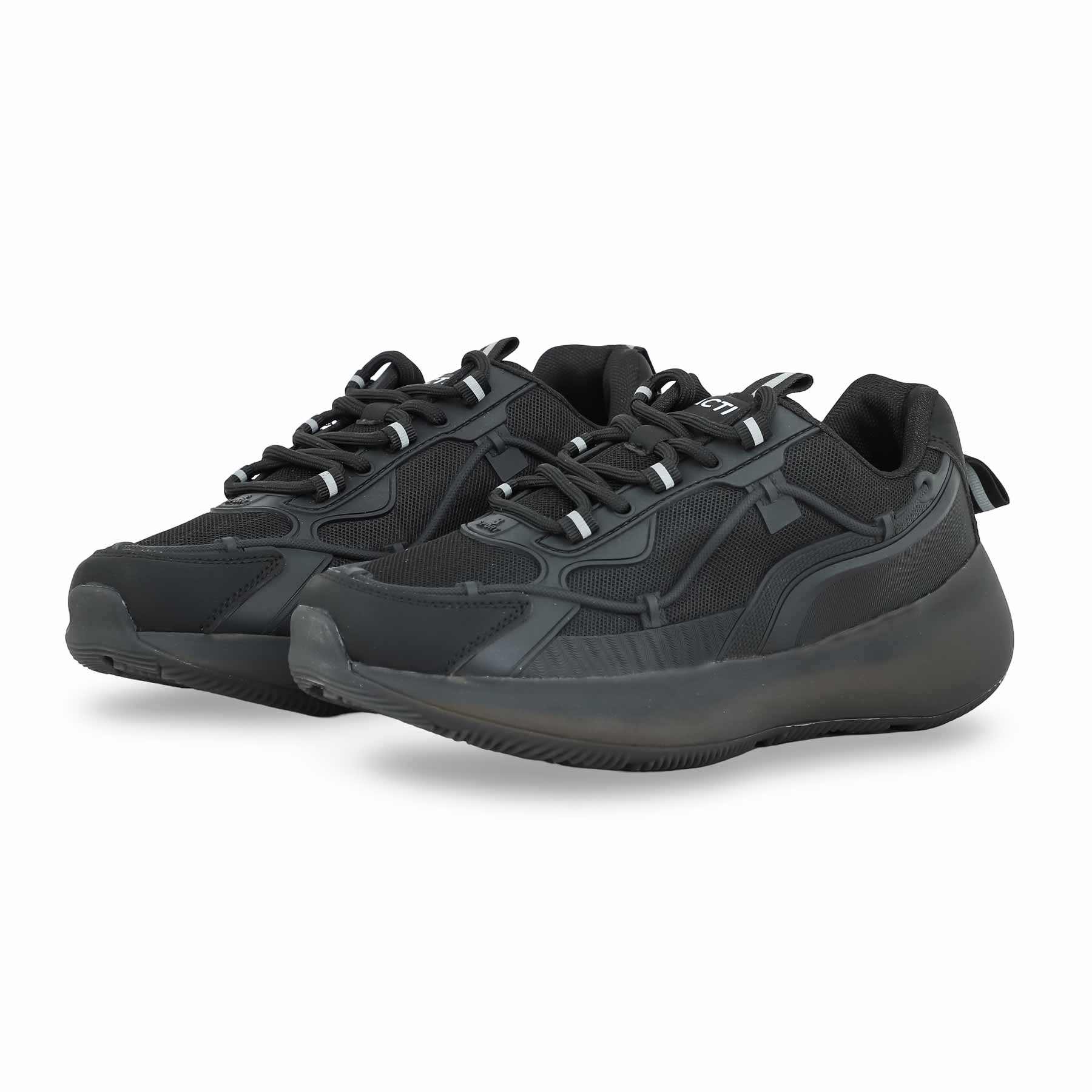 Black Casual Sneaker For Ladies AT7350 - Image 3