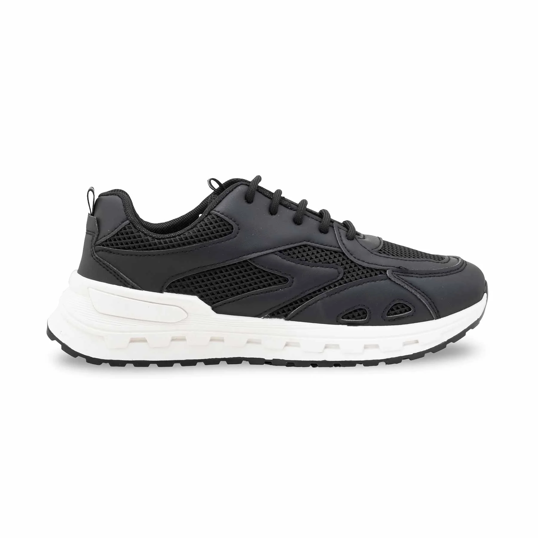 Black Casual Sneaker For Ladies AT7379 - Image 2