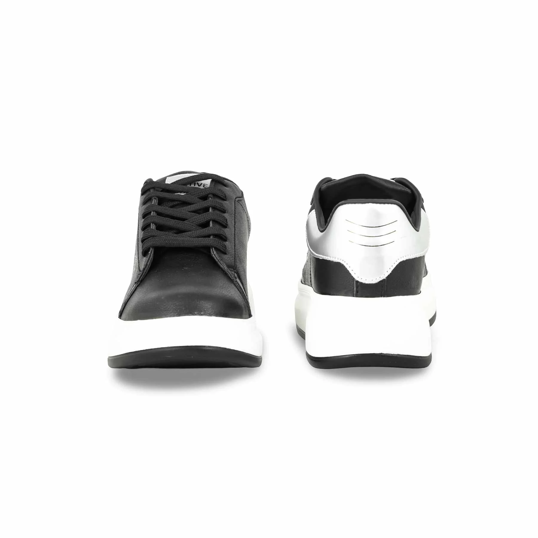 Black Casual Sneaker For Ladies AT7428 - Image 4