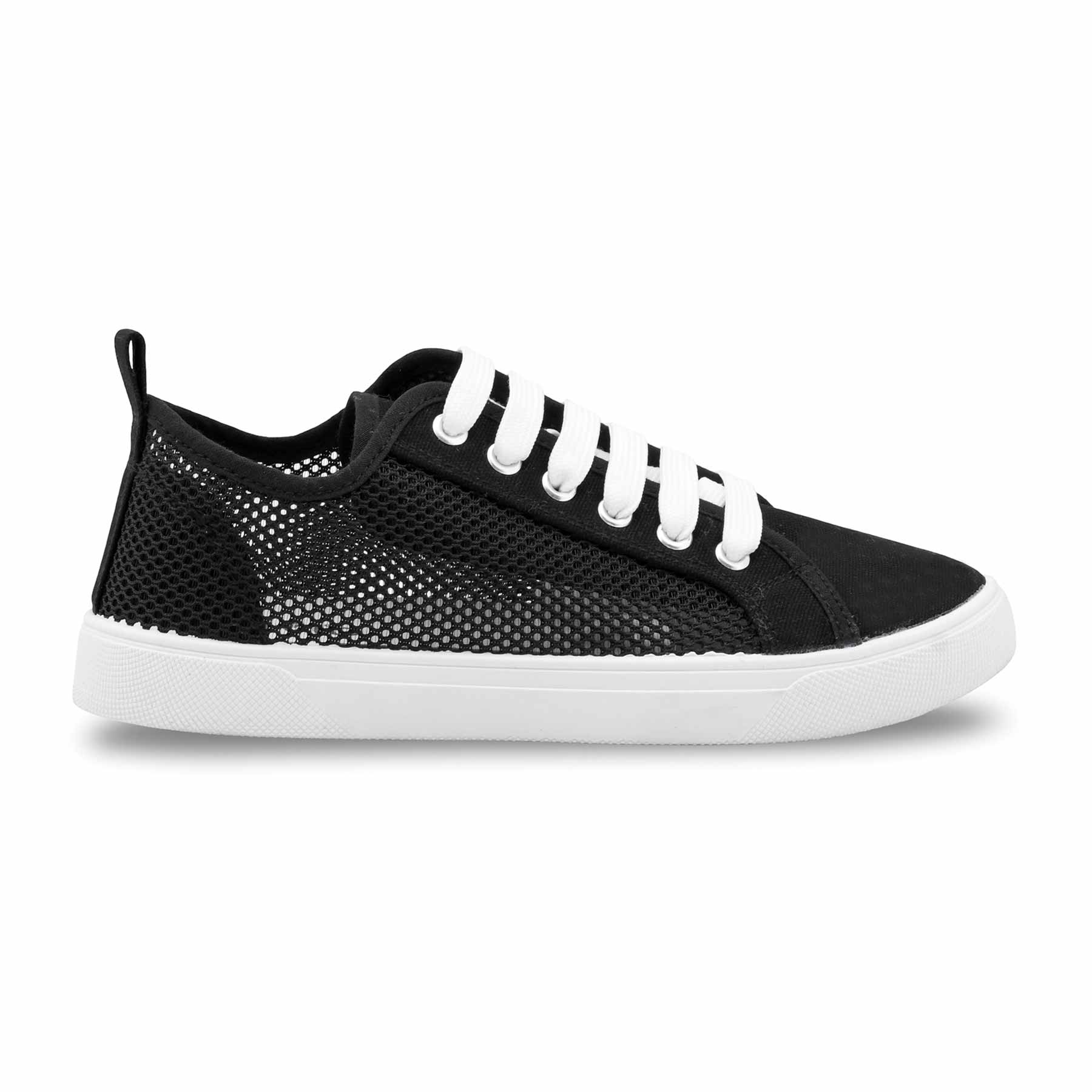 Black Casual Sneaker for Ladies AT7477 - Image 2