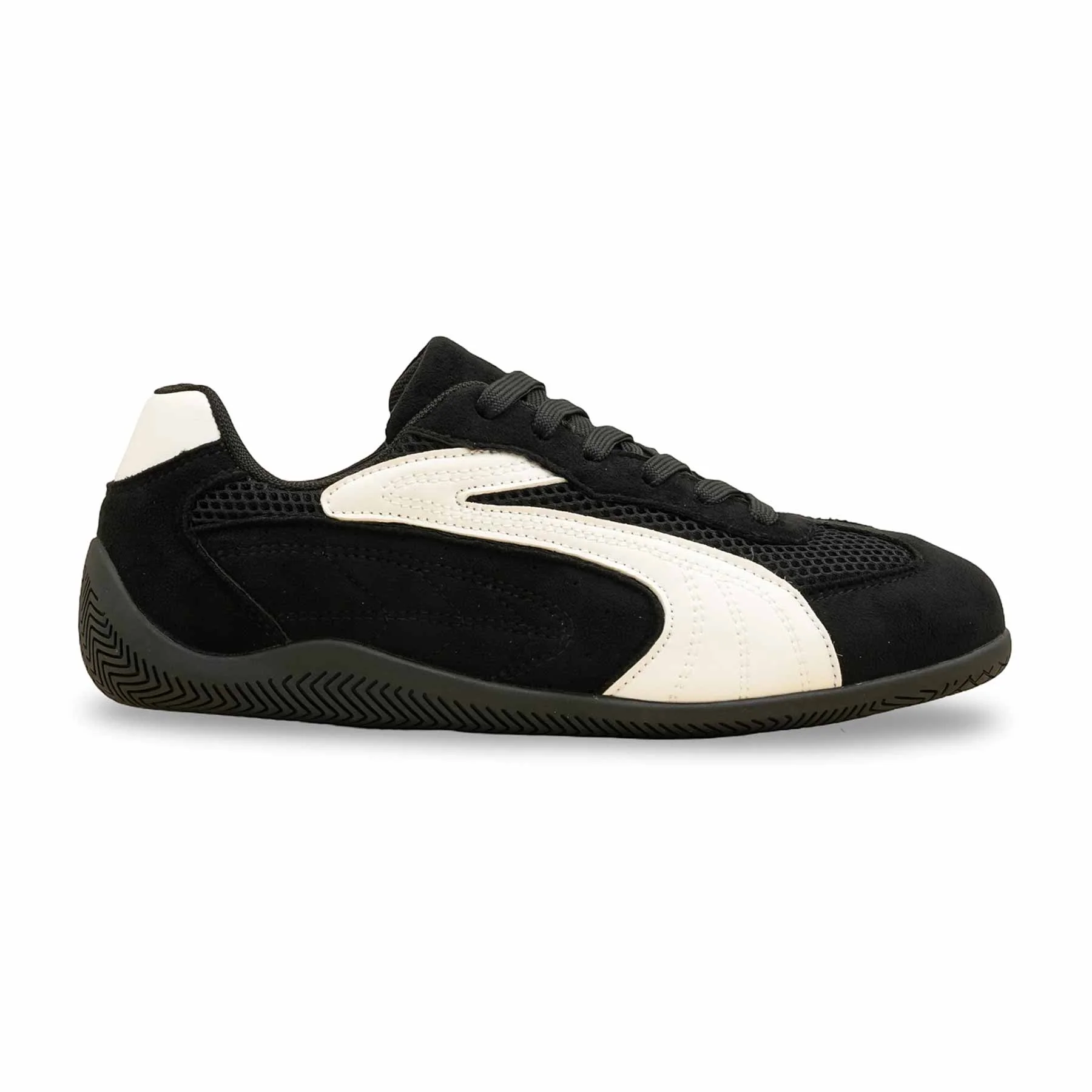 Black Casual Sneaker For Ladies AT7495 - Image 2