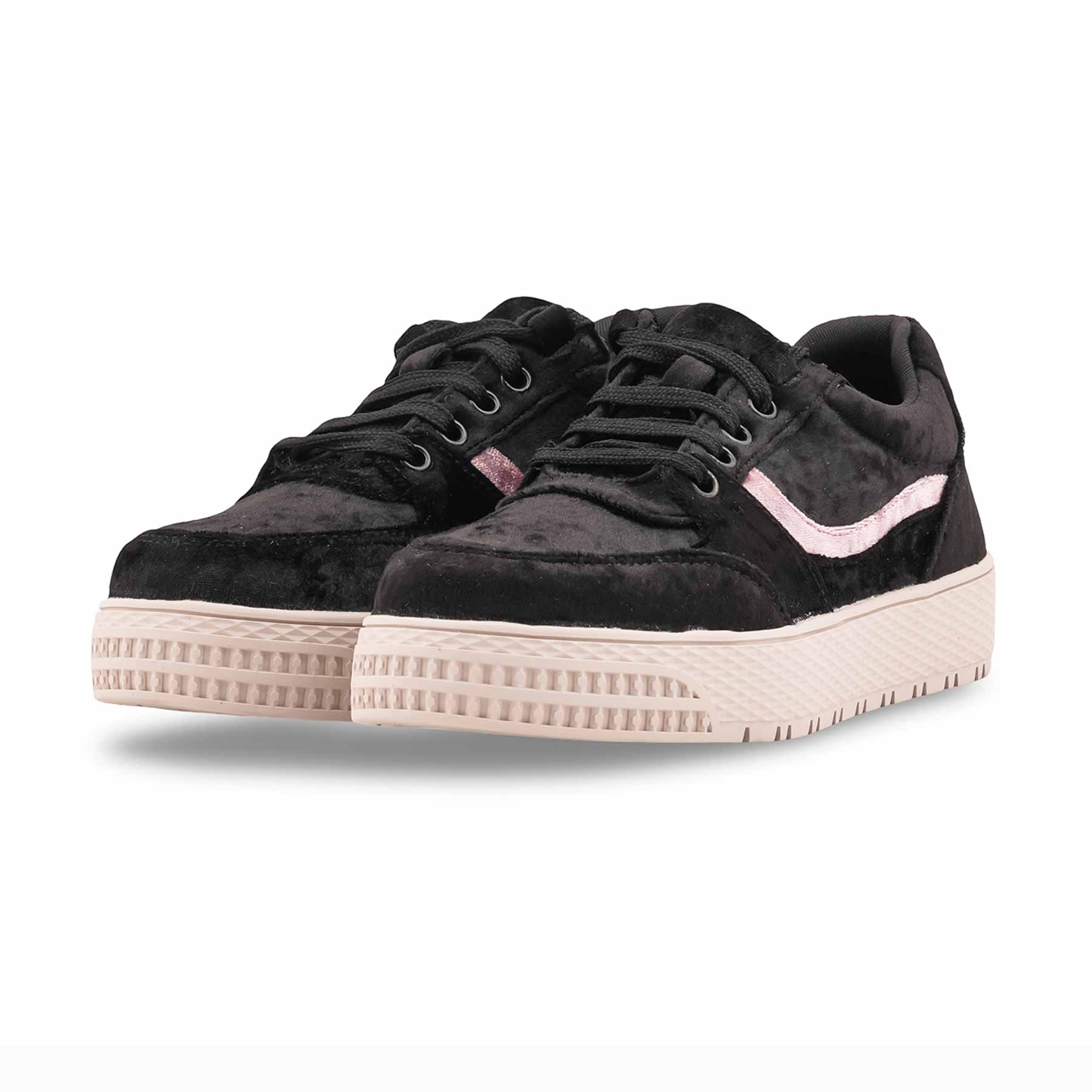 Black Casual Sneaker For Ladies AT7507 - Image 3