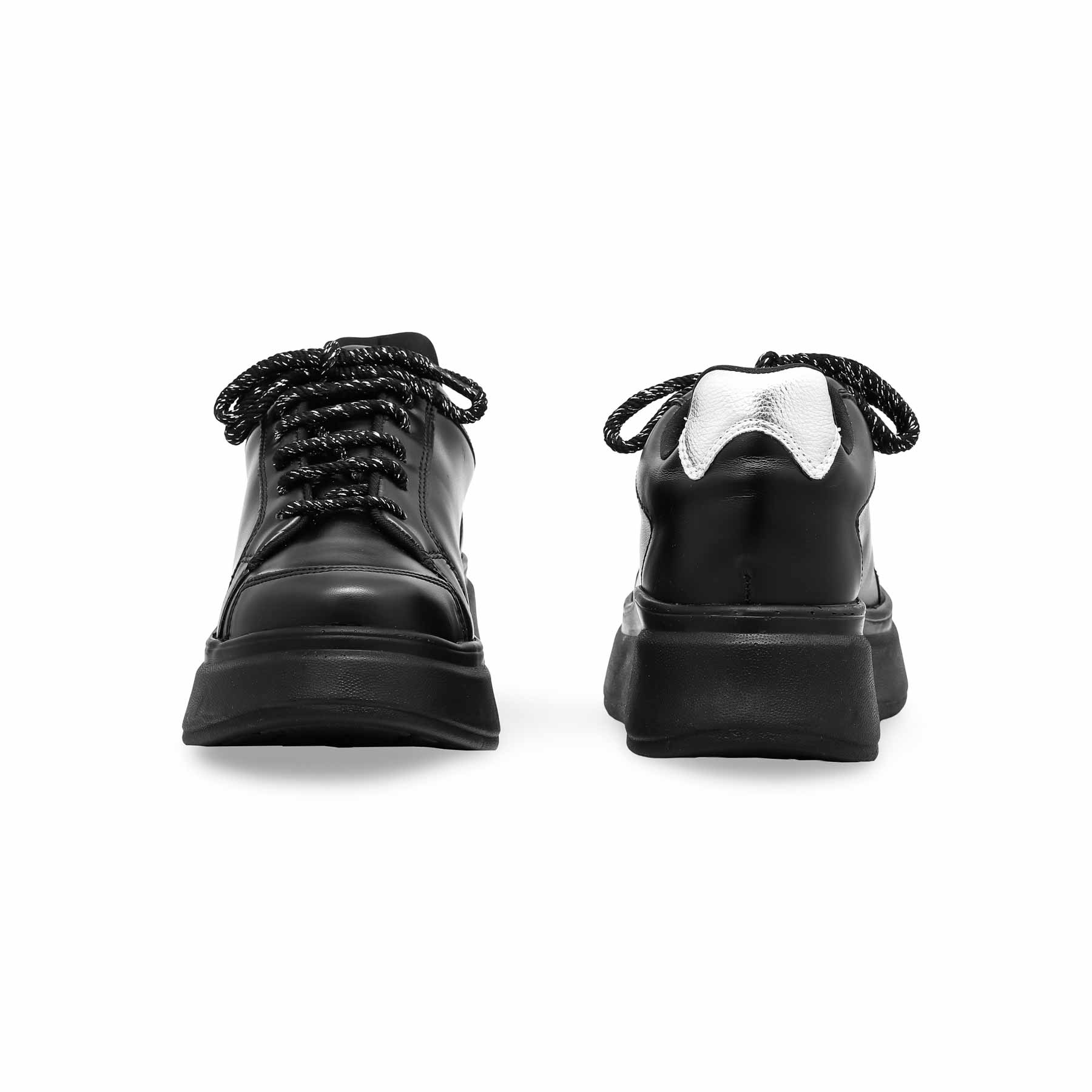 Black Casual Sneaker For Women AT7364 - Image 4