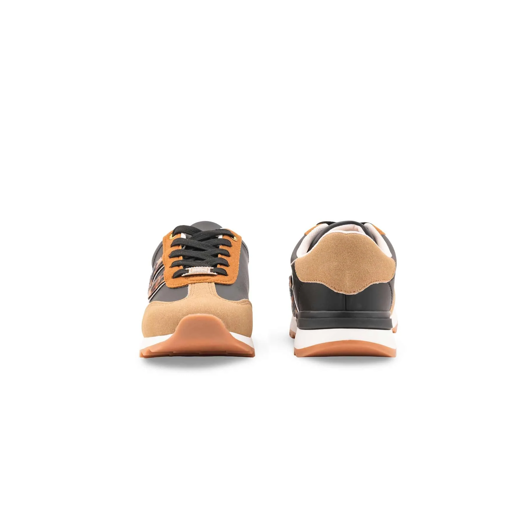 Black Casual Sneaker For Women AT7434 - Image 4