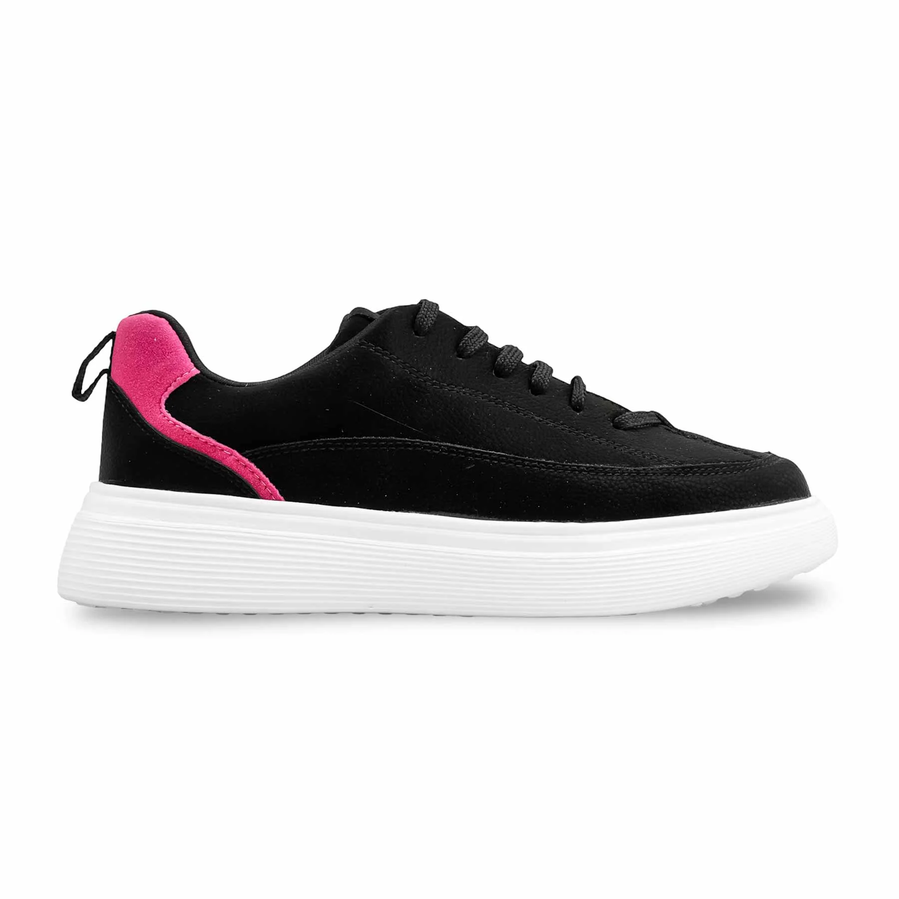Black Casual Sneaker For Women AT7497 - Image 2