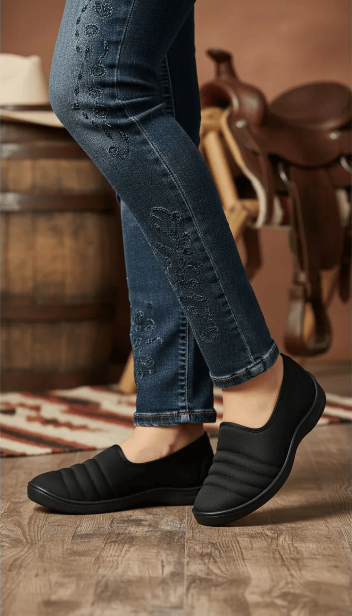 Black Casual Sneaker WN6203 - Image 7