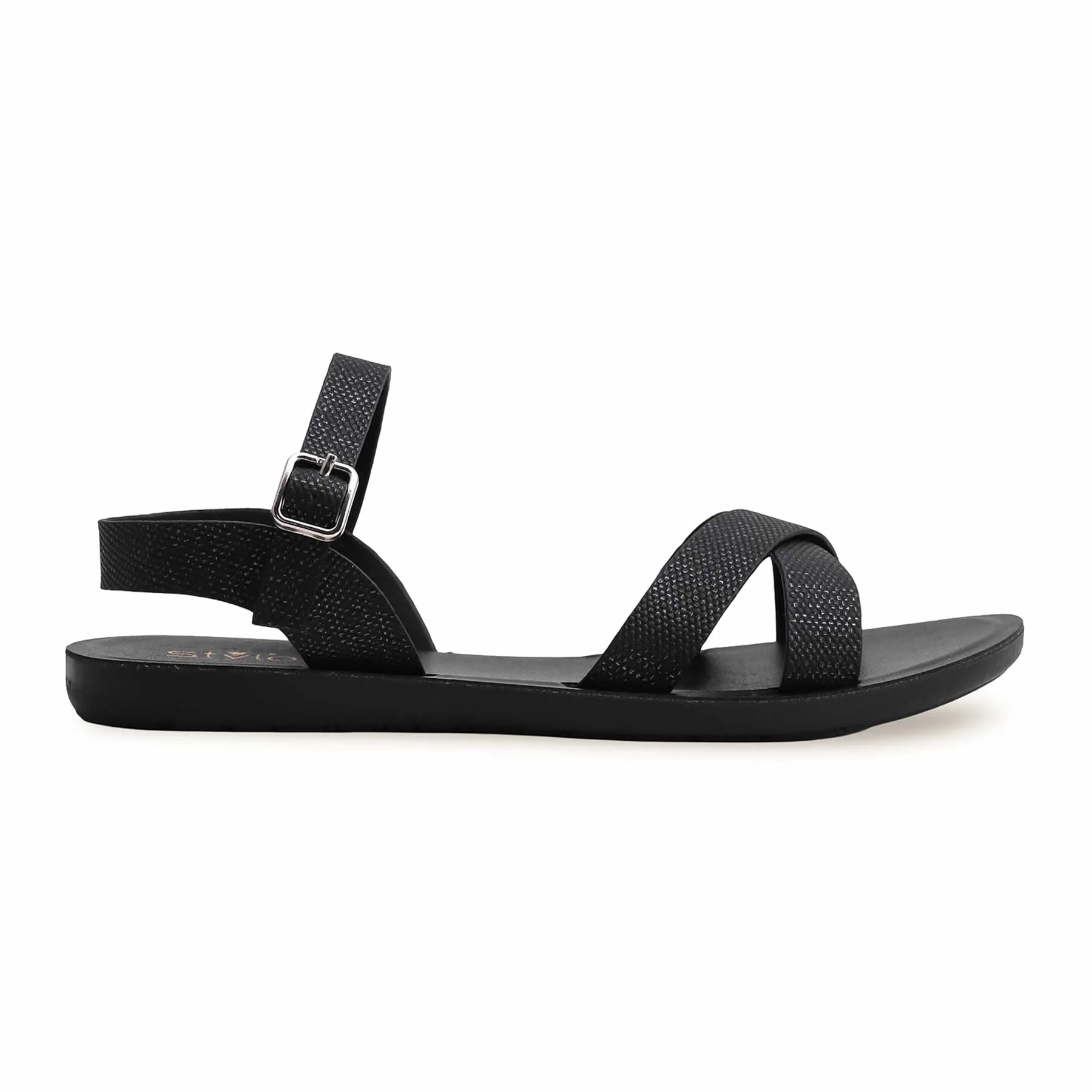 Black Casual Sandal CL5450 - Image 2