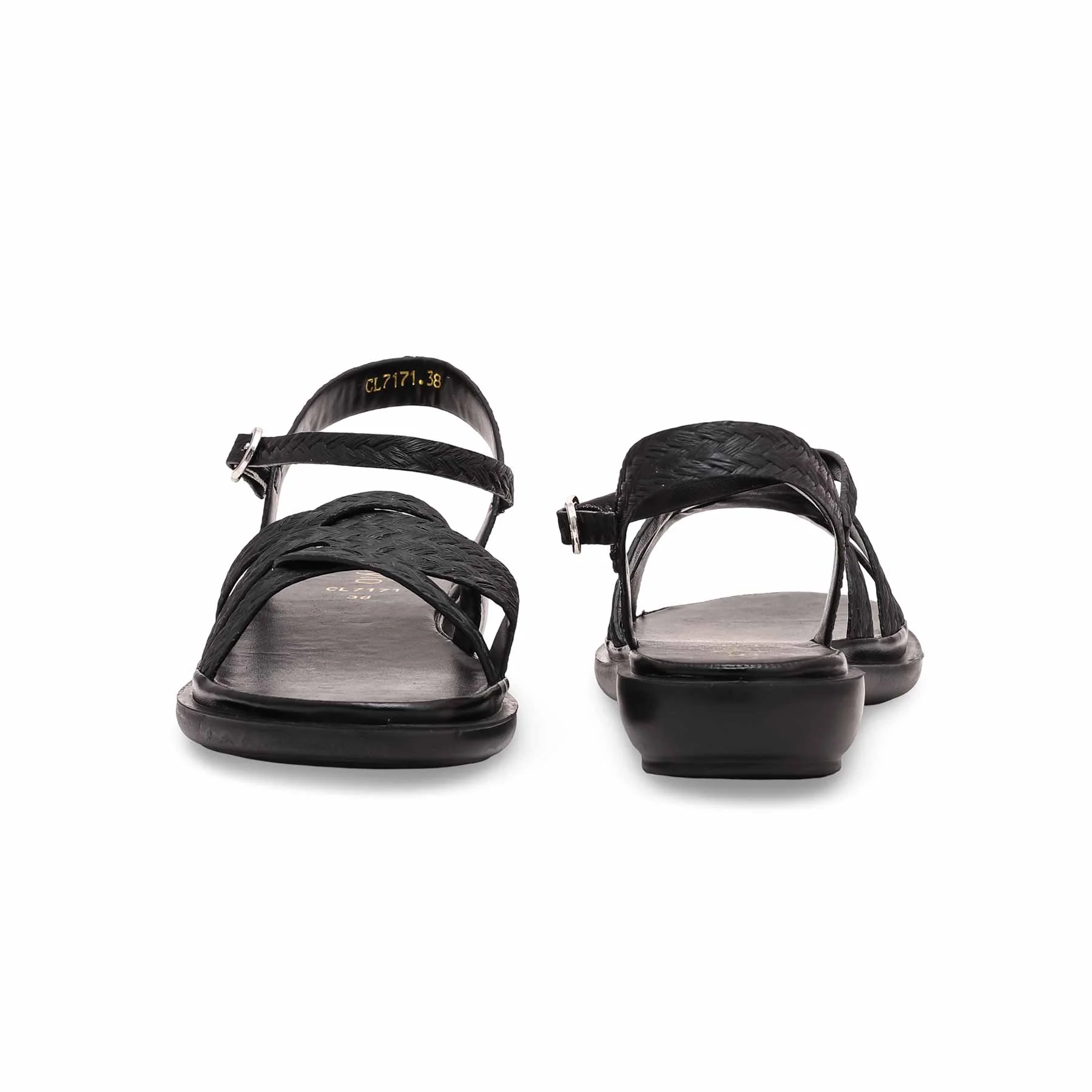 Black Casual Sandal CL7171 - Image 3