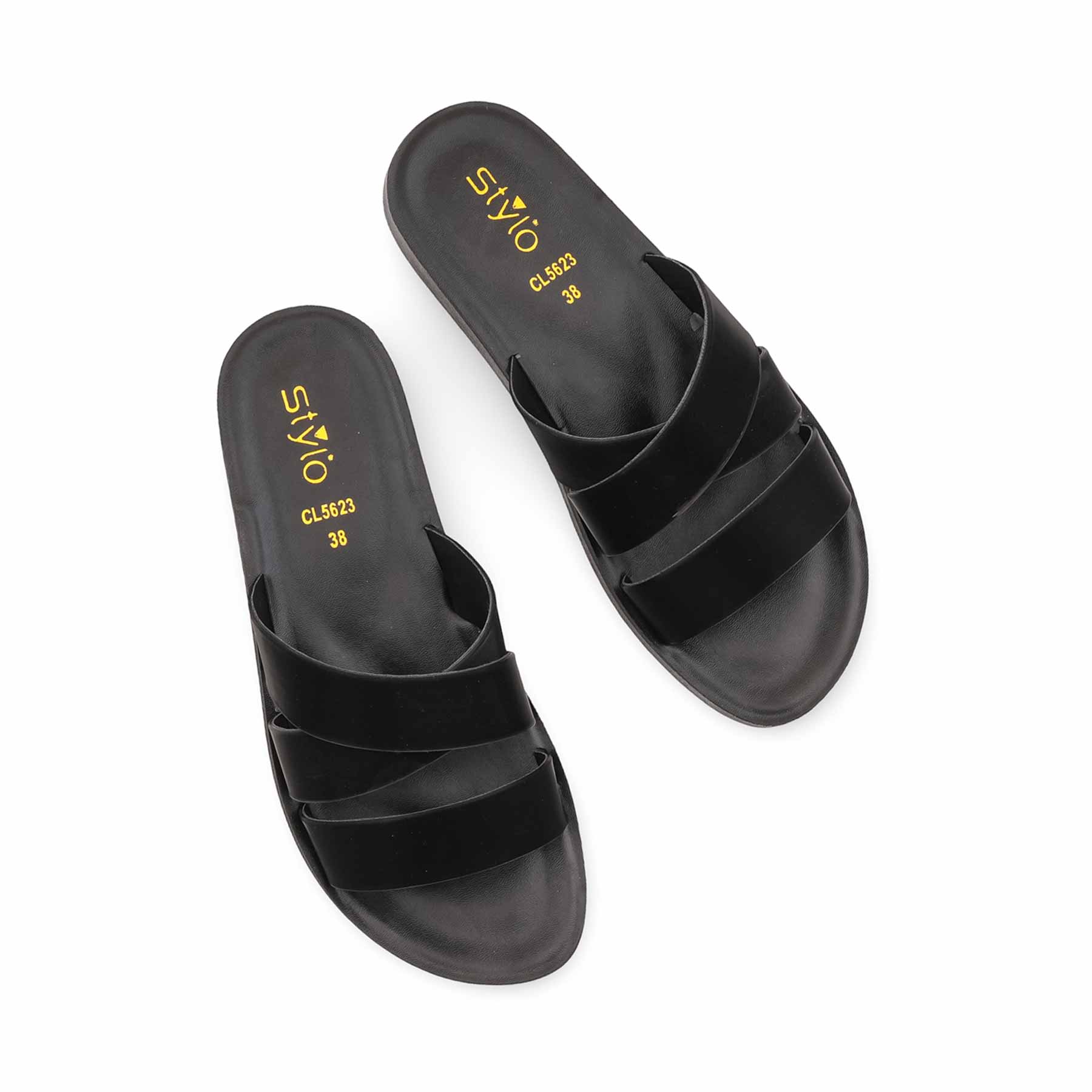 Black Casual Softy For Ladies CL5623 - Image 5
