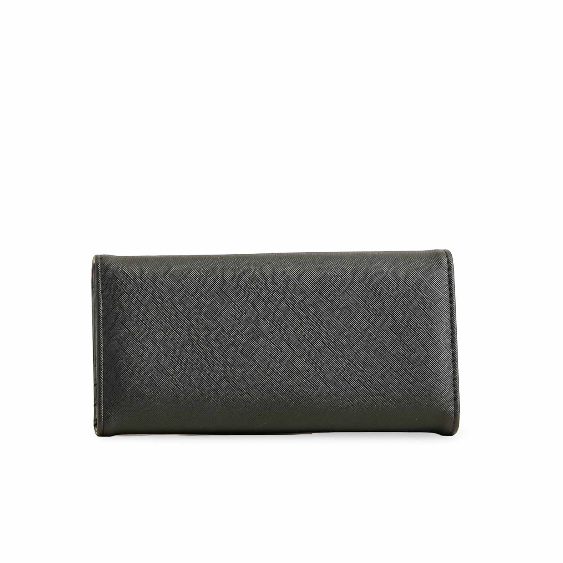 Black Casual Wallet For Ladies P70967 - Image 3