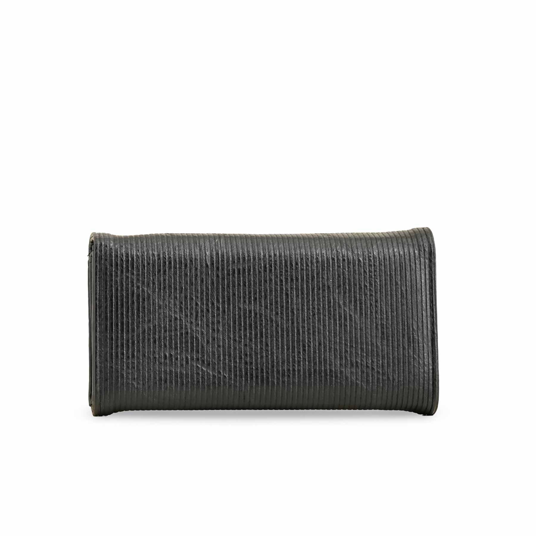 Black Casual Wallet For Women P70959 - Image 4
