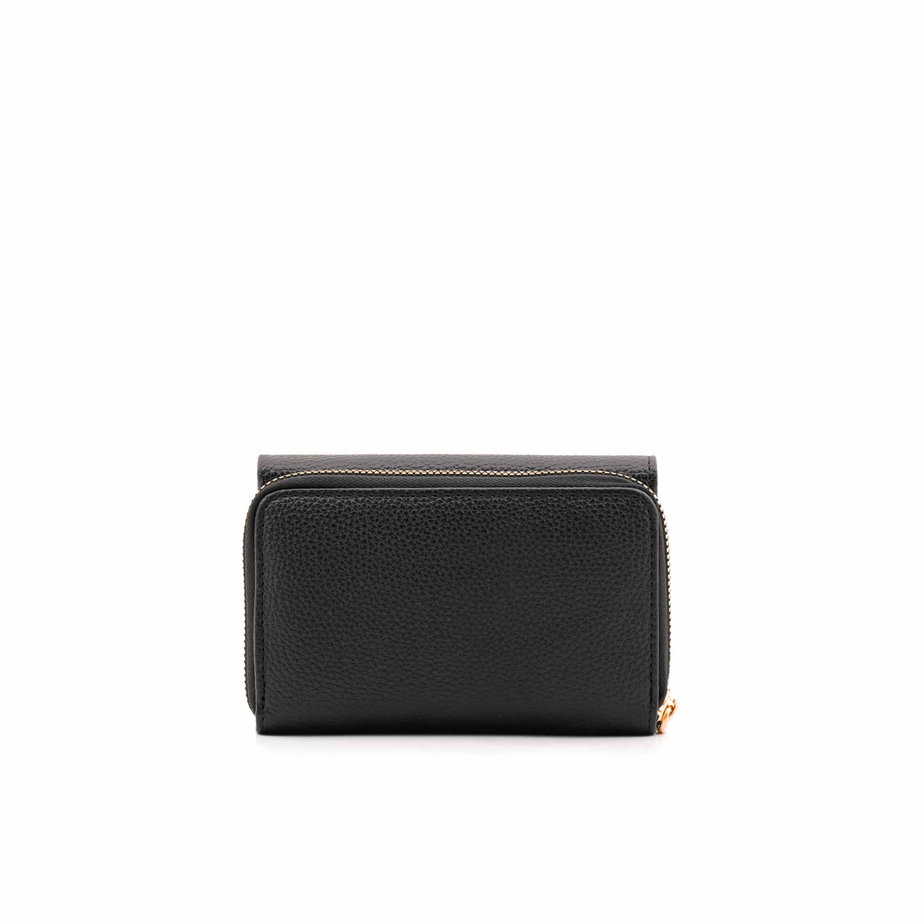 Black Casual Wallet For Women P71128 - Image 4