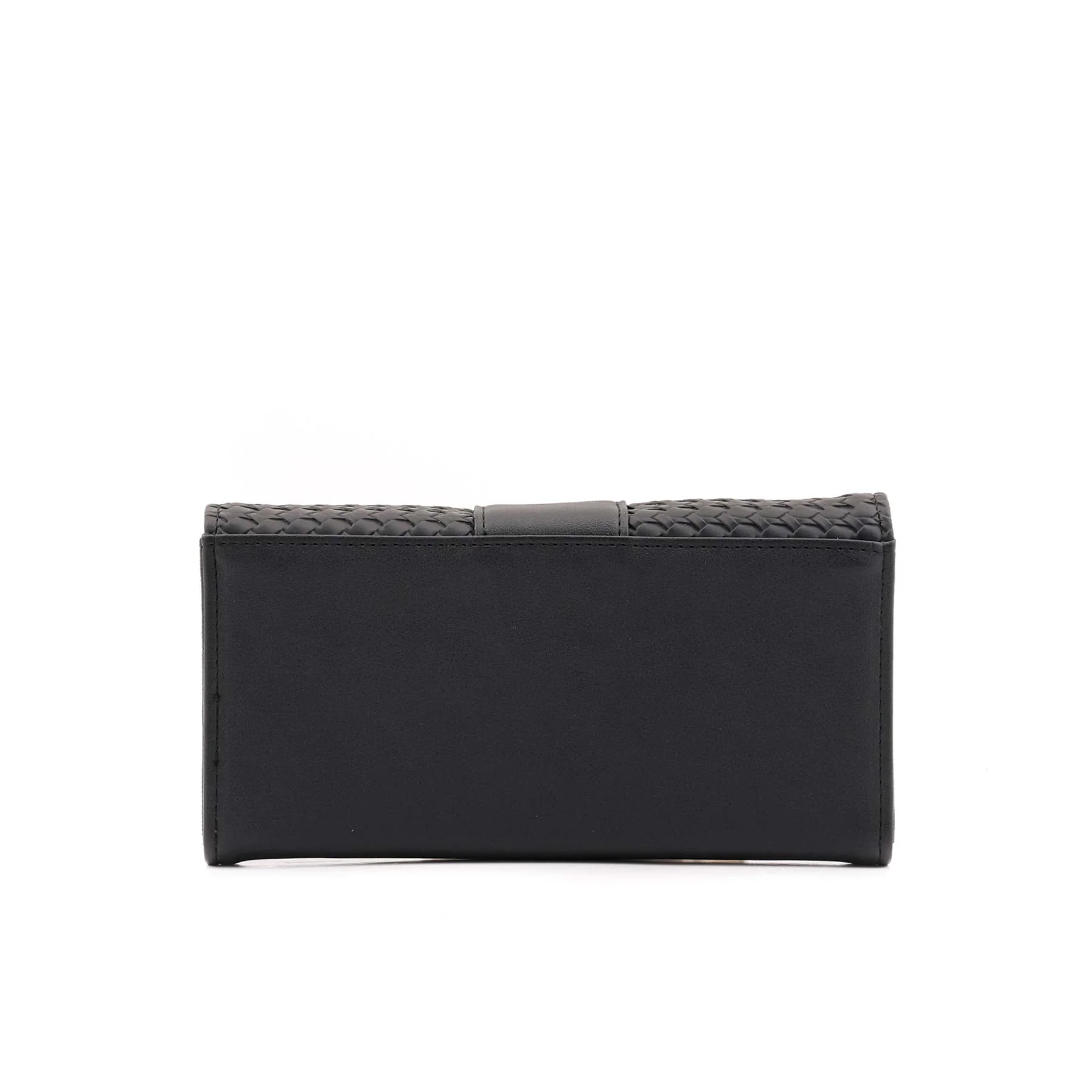 Black Casual Wallet For Women P71129 - Image 4