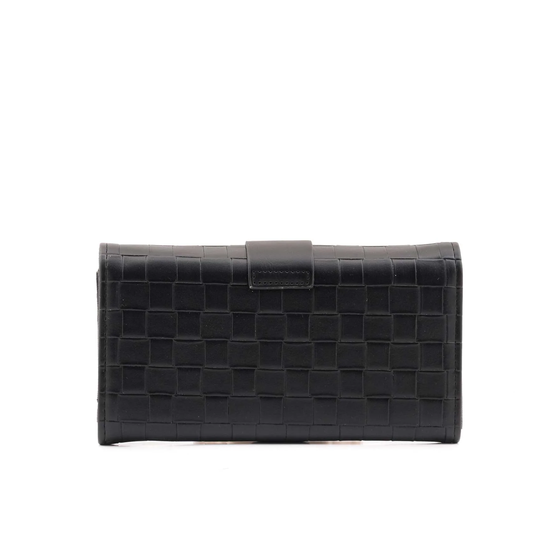 Black Casual Wallet For Women P71132 - Image 4