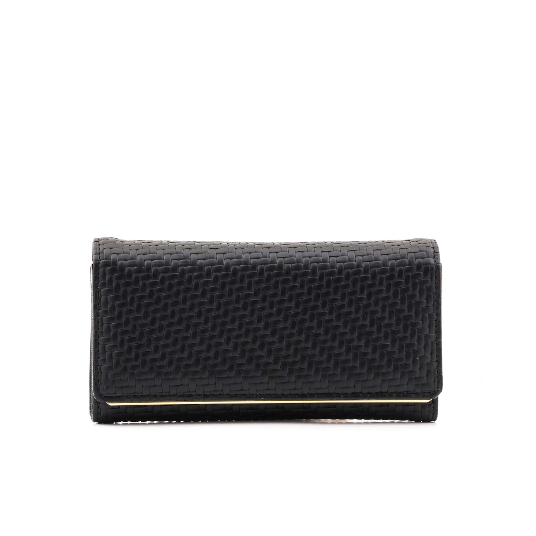 Black Casual Wallet For Women P71135 - Image 2