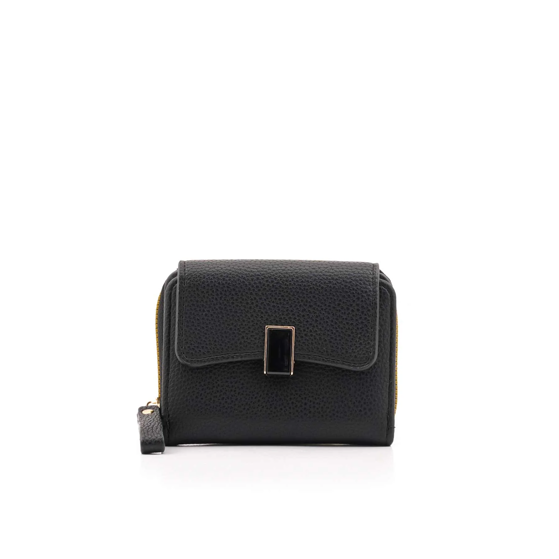 Black Casual Wallet For Women P71153 - Image 2