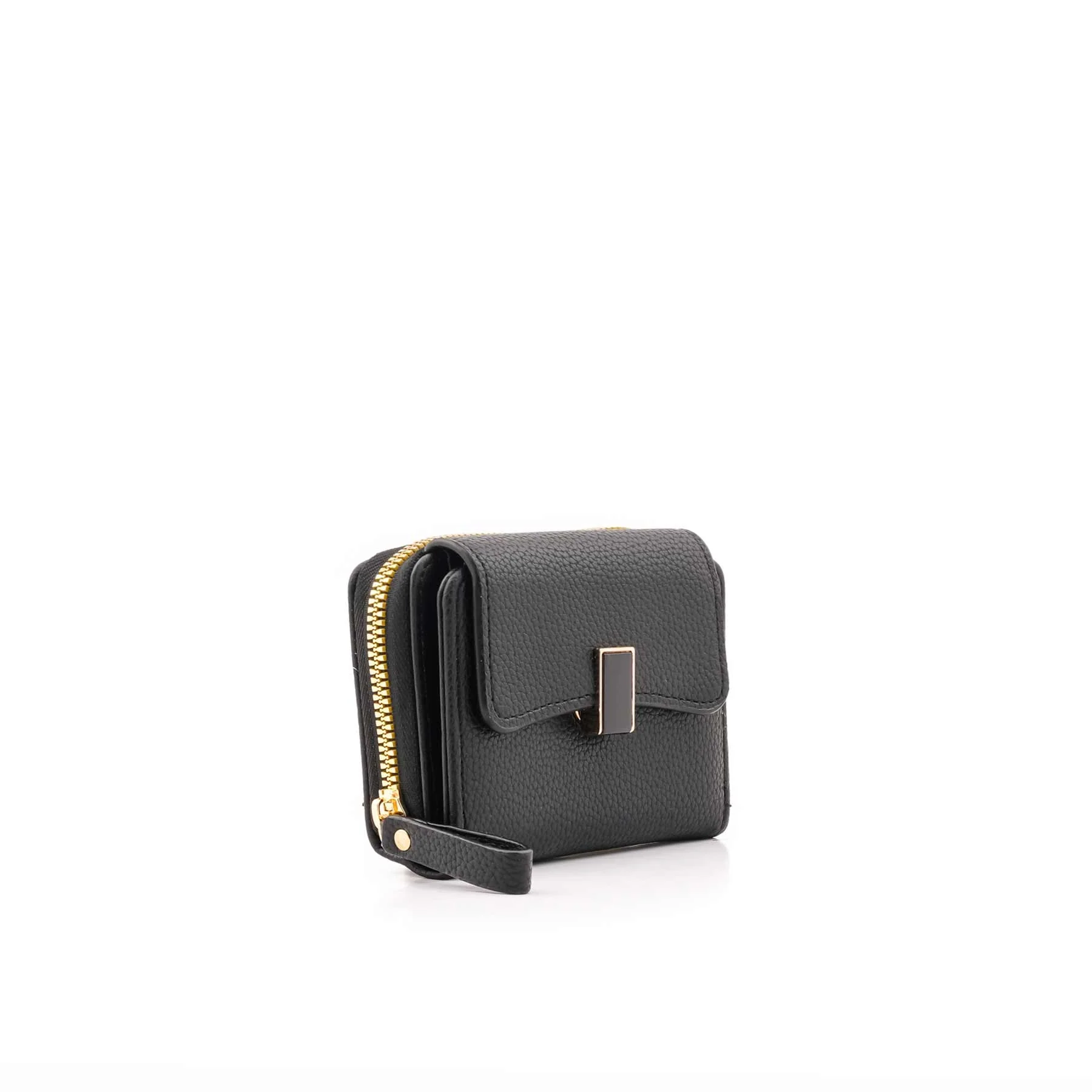 Black Casual Wallet For Women P71153 - Image 3