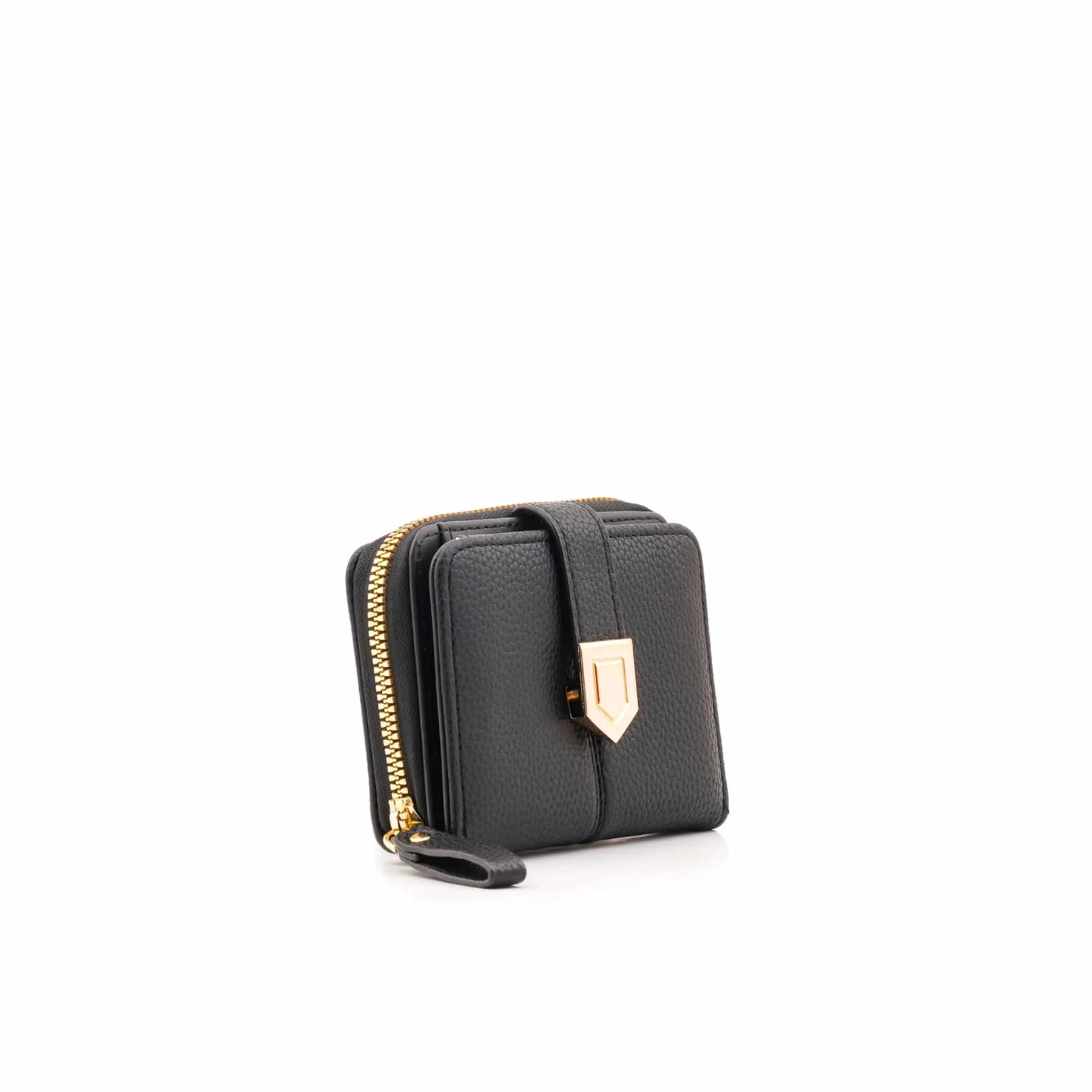 Black Casual Wallet For Women P71154 - Image 3