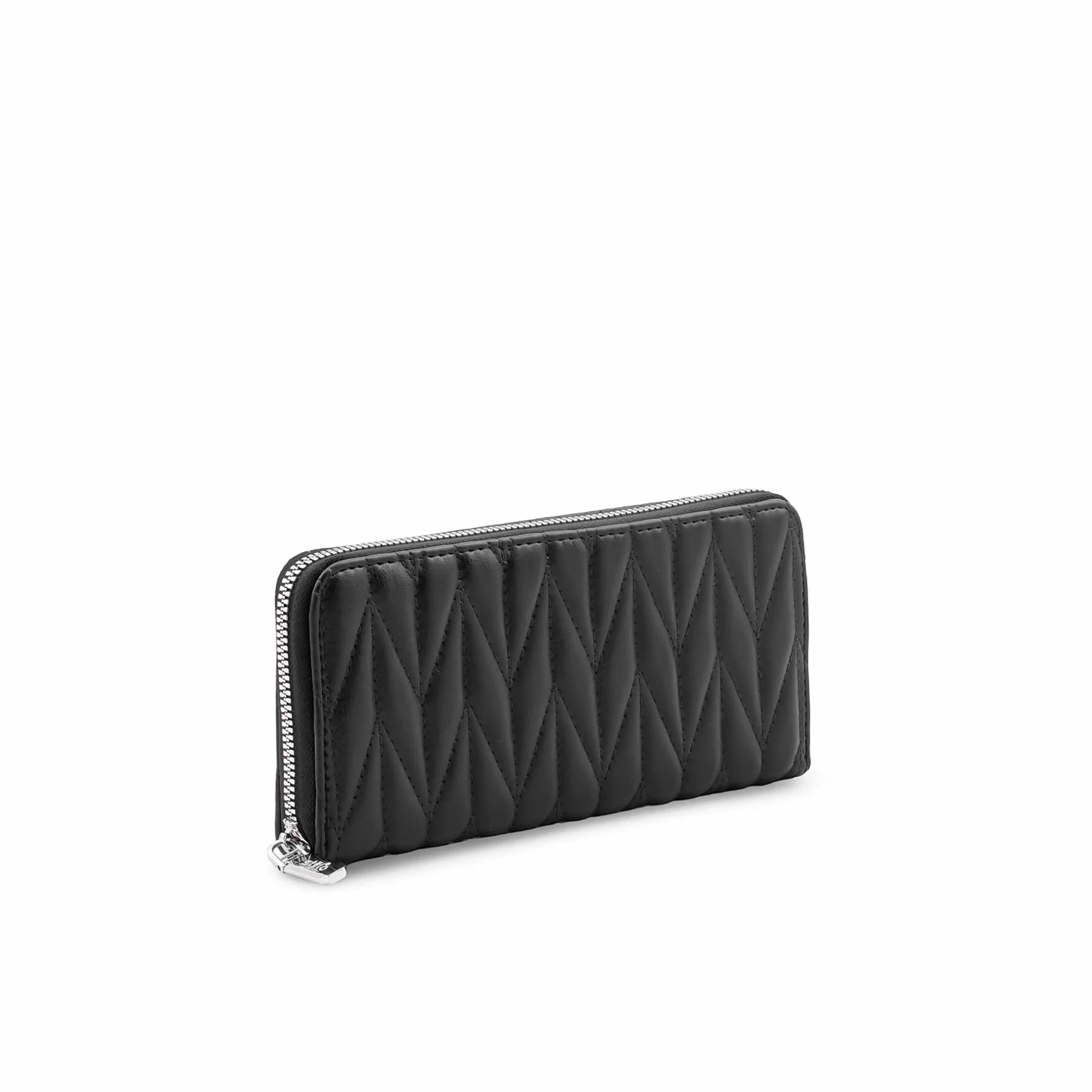 Black Casual Wallet For Women P71161 - Image 3