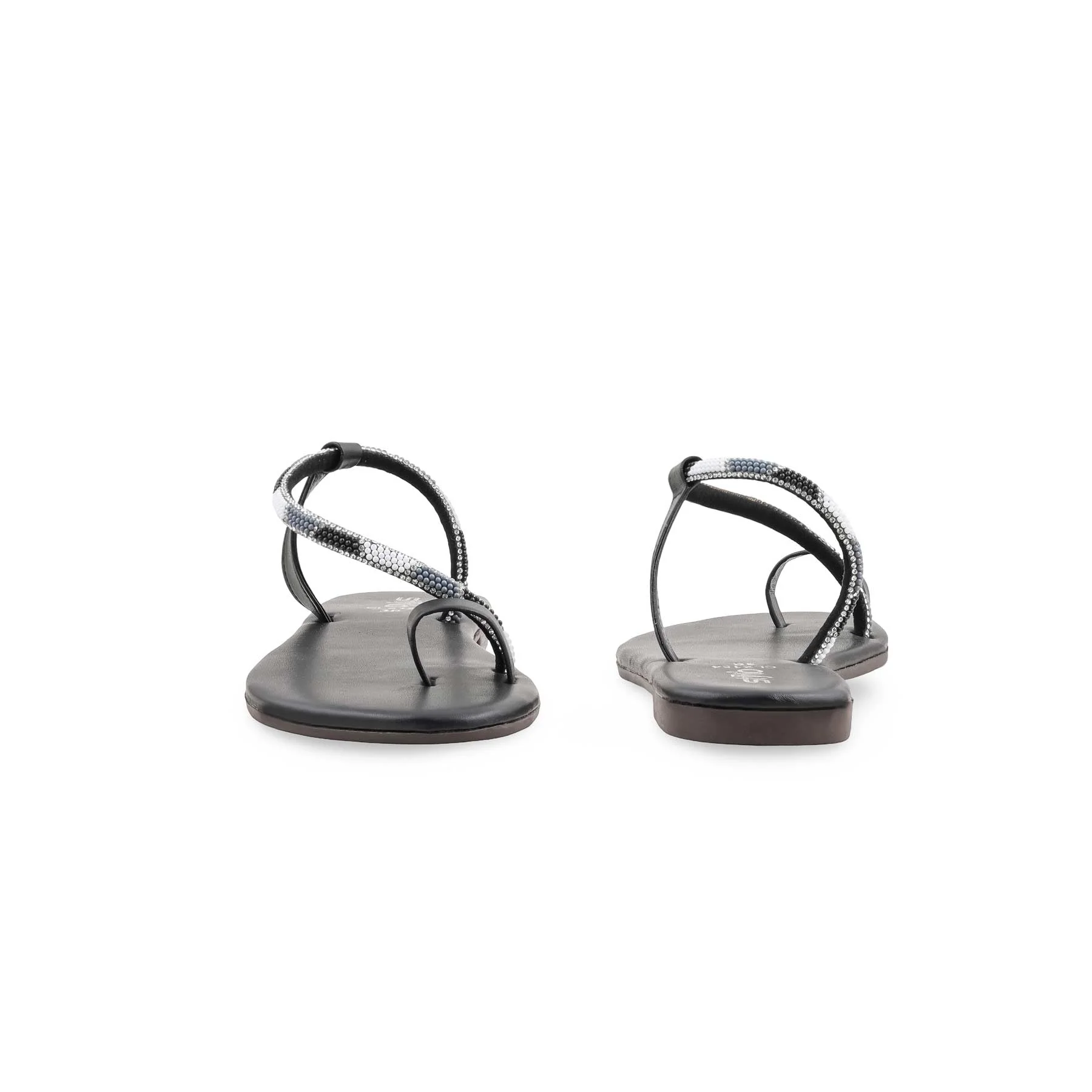 Black Casual Women Chappal CL2154 - Image 4
