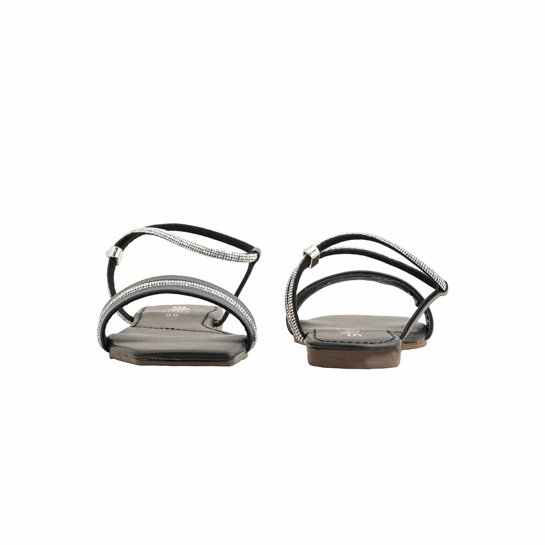 Black Casual Women Slipper CL1953 - Image 3