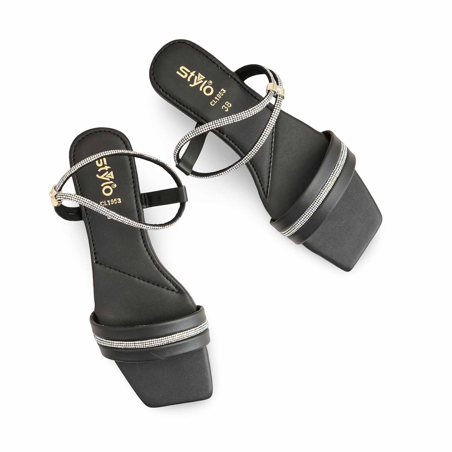 Black Casual Women Slipper CL1953 - Image 4