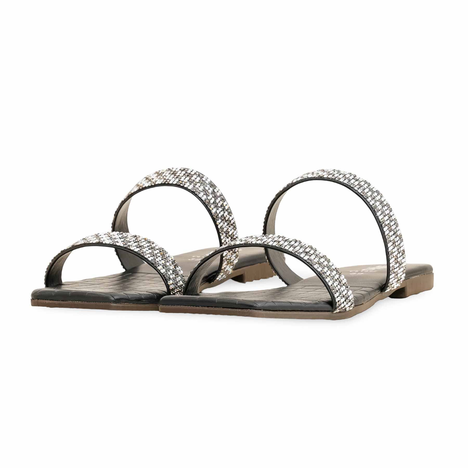 Black Casual Women Slipper CL1997 - Image 3