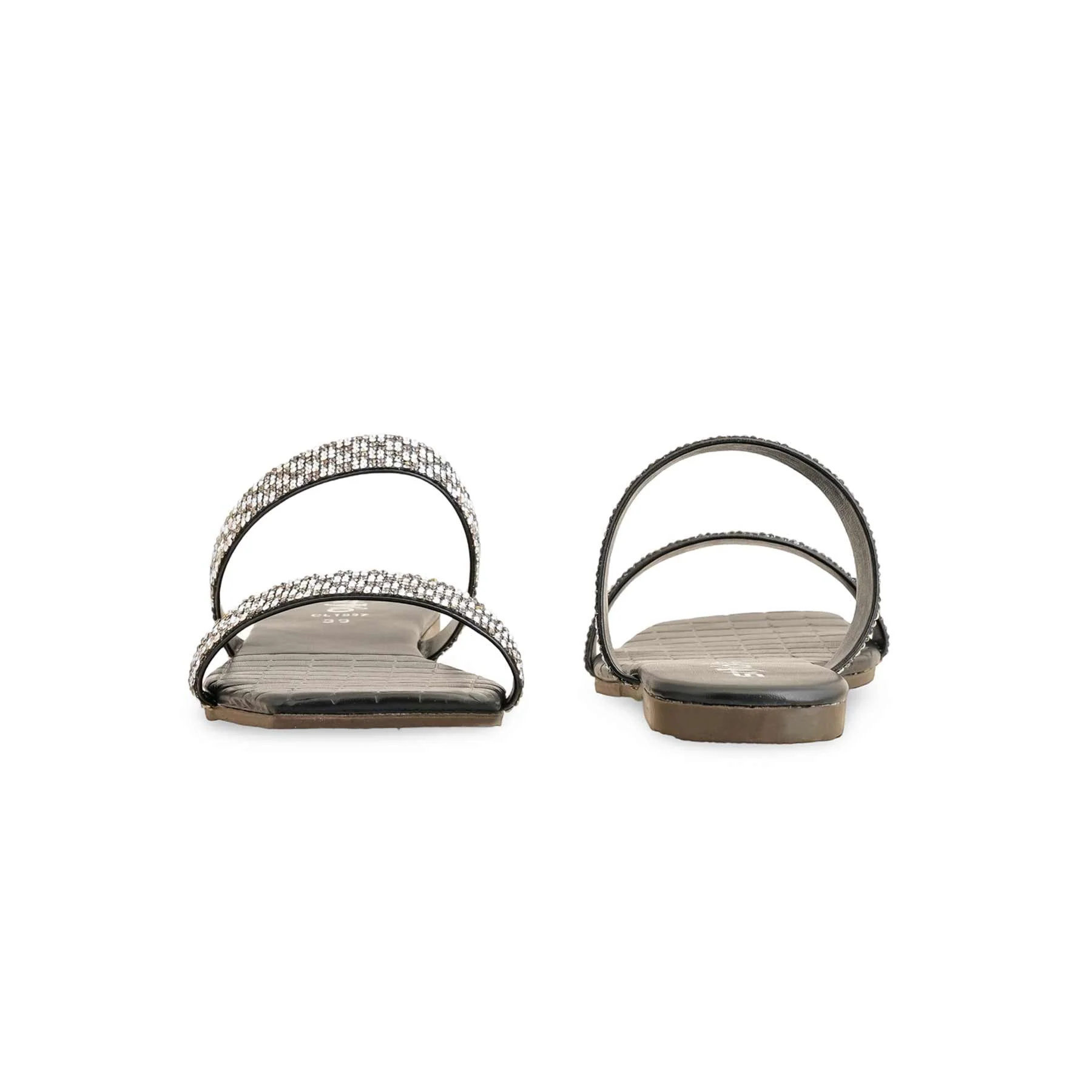 Black Casual Women Slipper CL1997 - Image 4