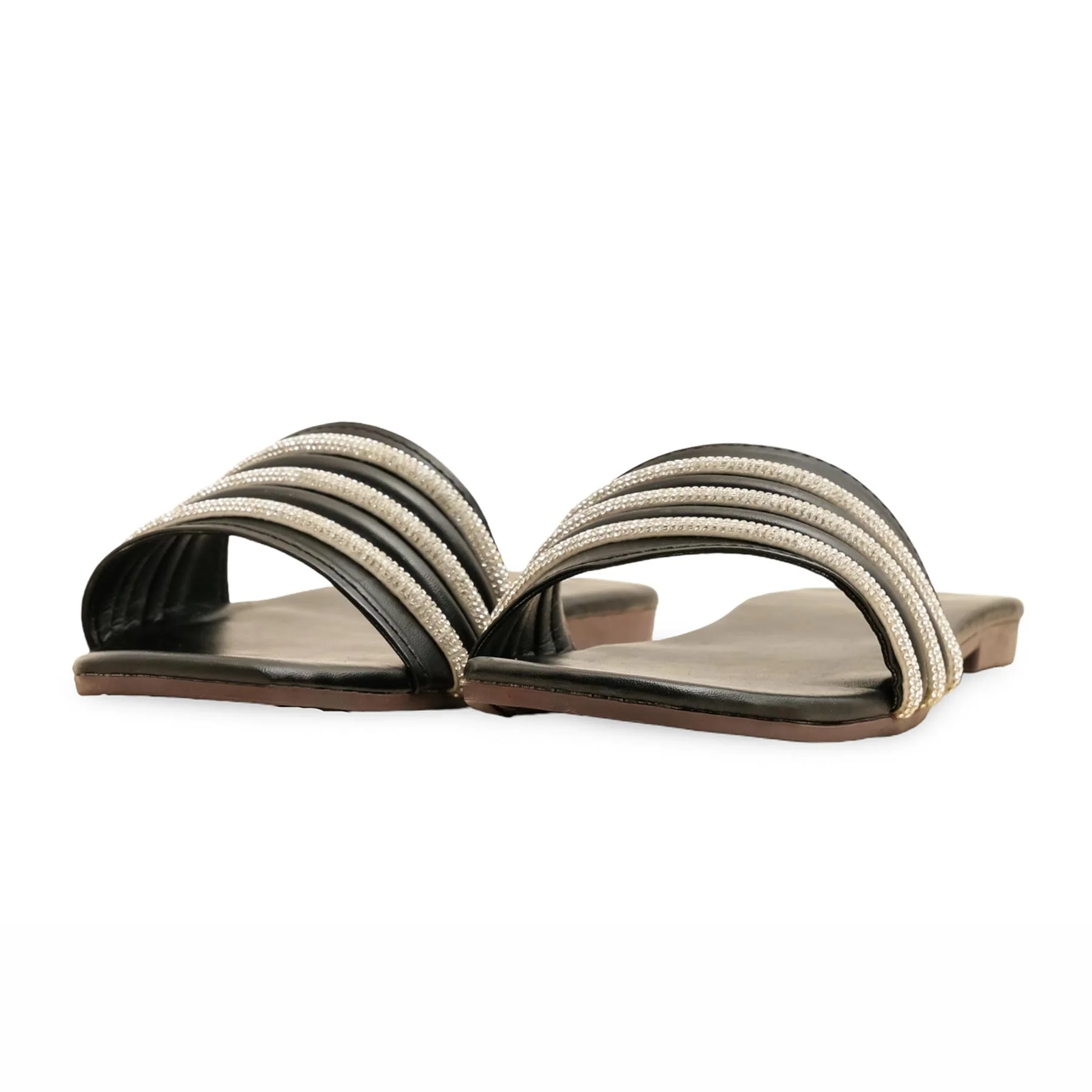 Black Casual Women Slipper CL2091 - Image 3