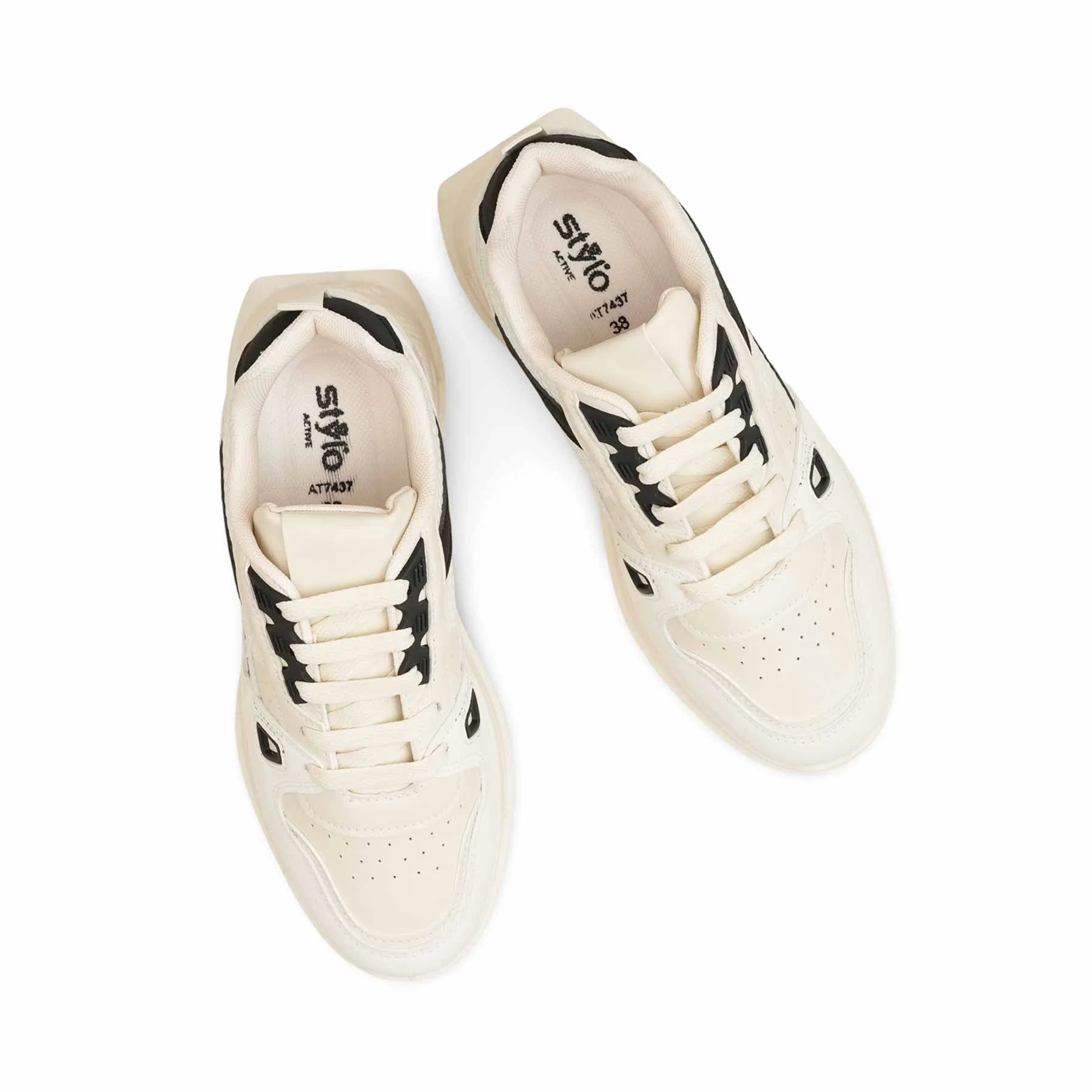 Black Casual Women Sneaker AT7437 - Image 5