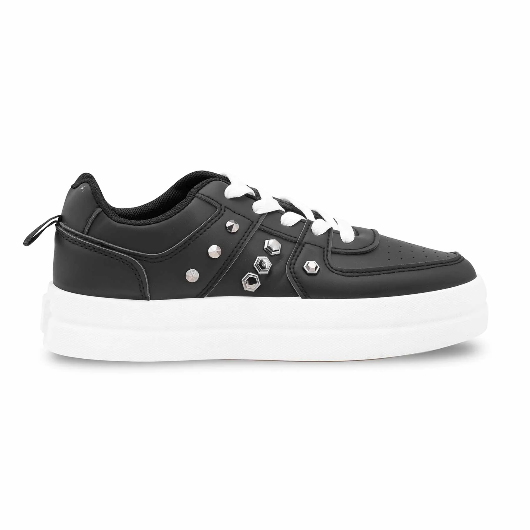 Black Causal Sneaker For Women AT7445 - Image 2