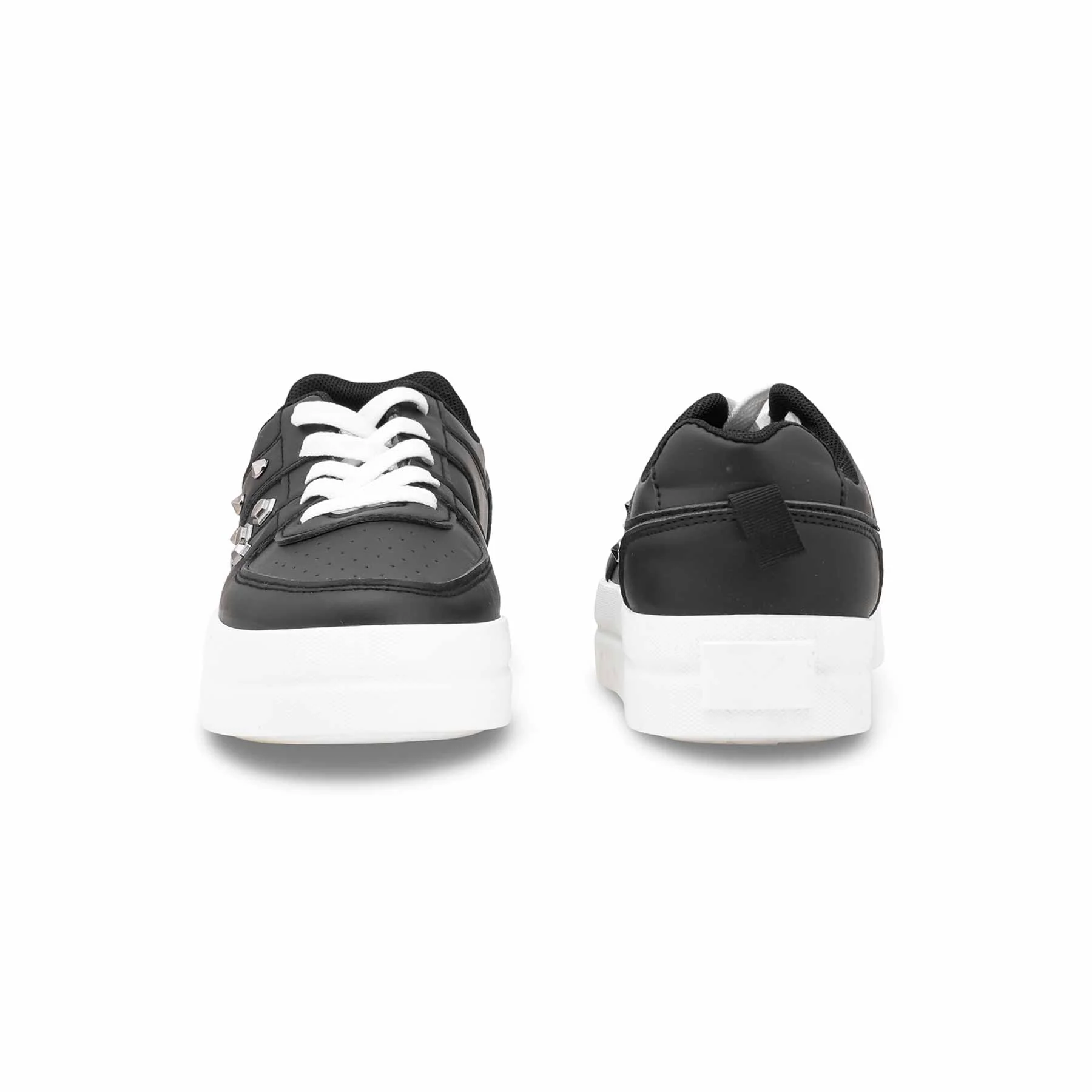 Black Causal Sneaker For Women AT7445 - Image 4