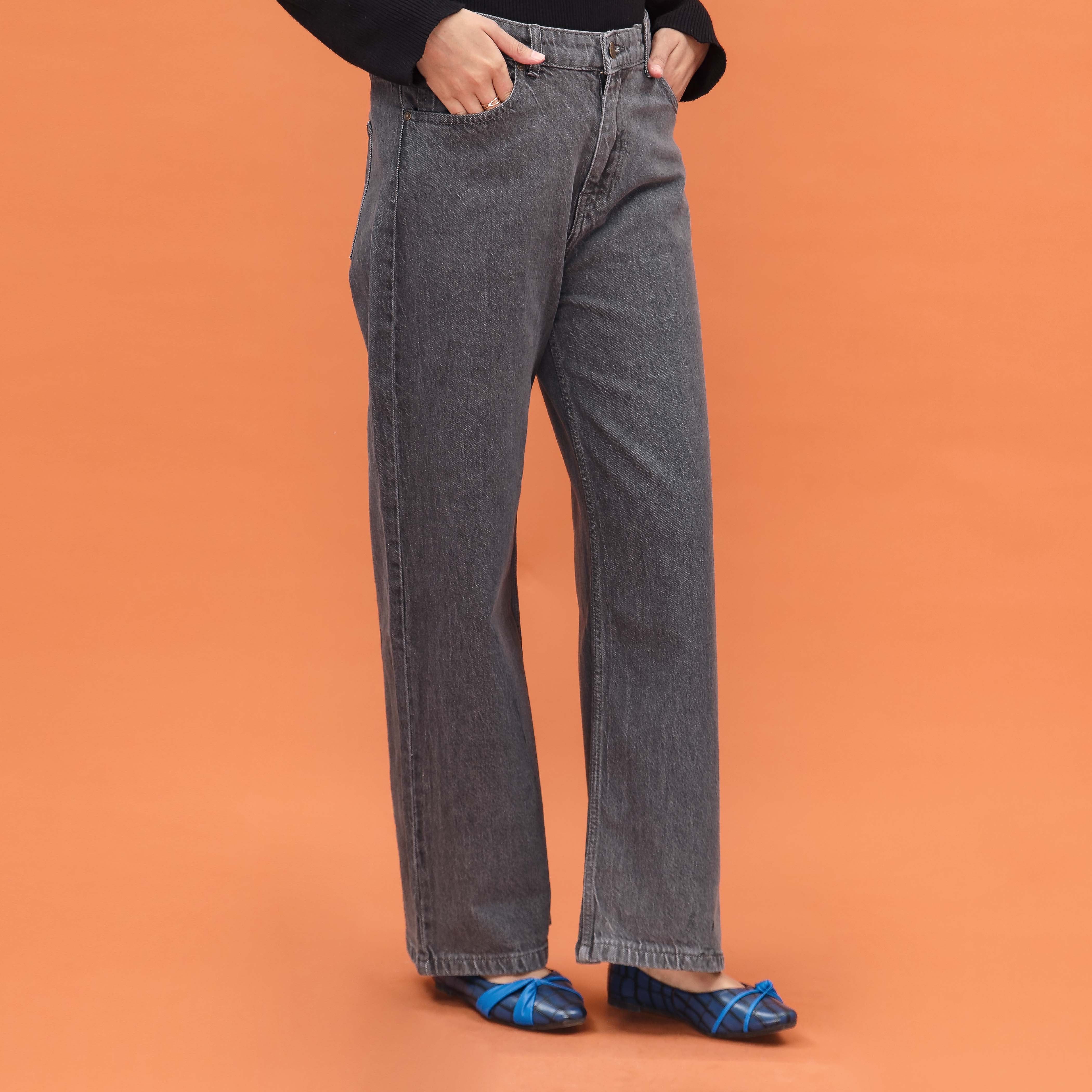 Black Denim Pant PS9537 - Image 2