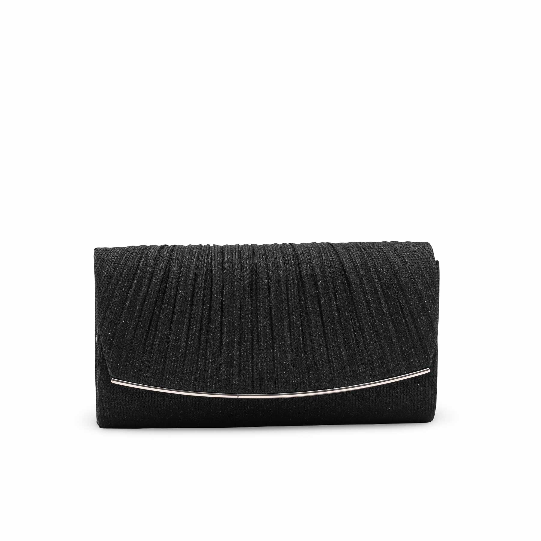 Black Fancy Clutch For Ladies P24429 - Image 2