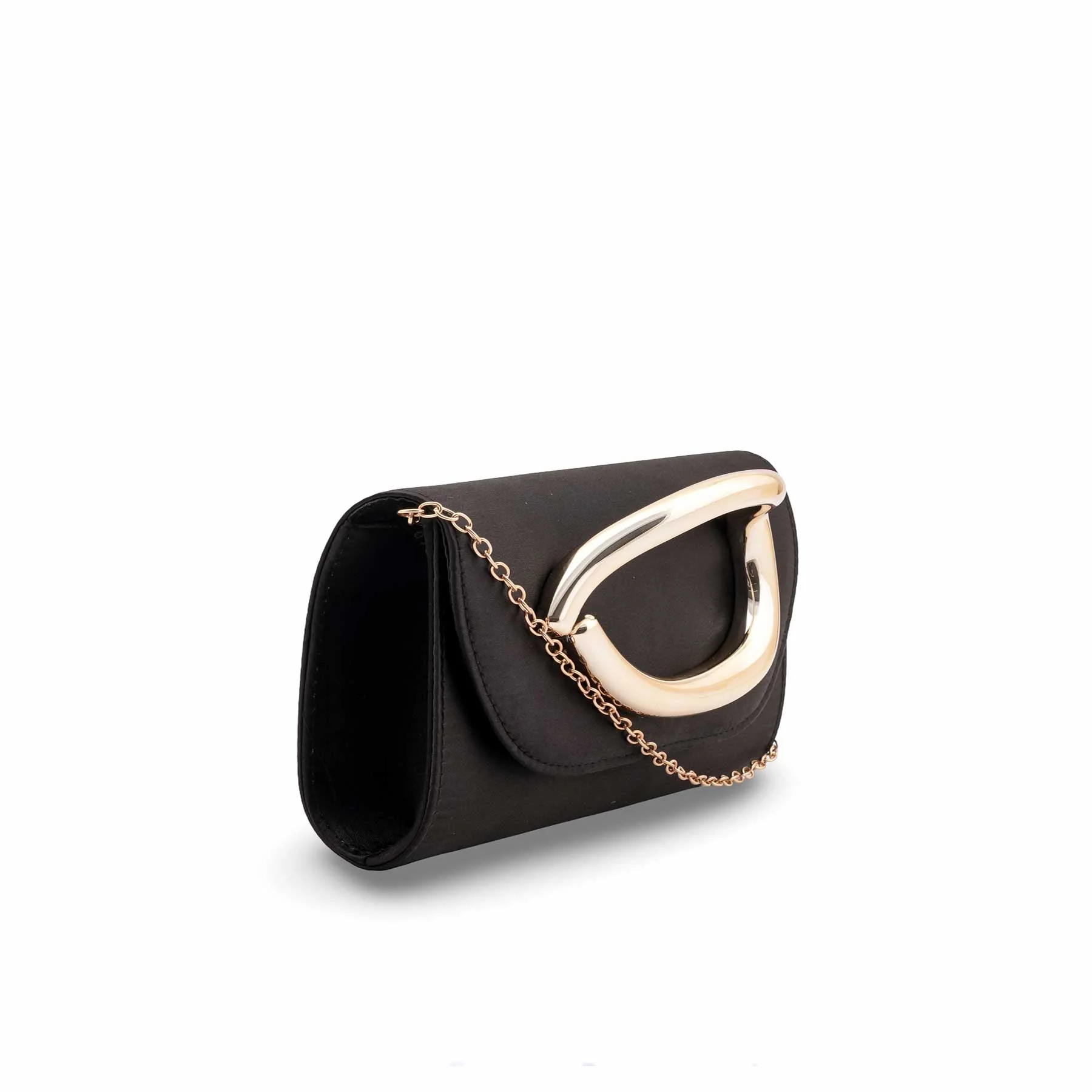 Black Fancy Clutch For Women P24426 - Image 3