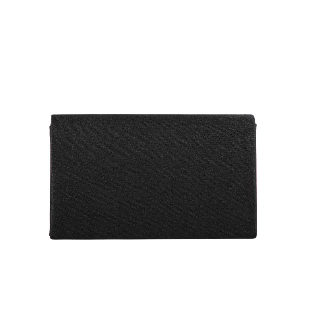 Black Fancy Clutch P24153 - Image 3
